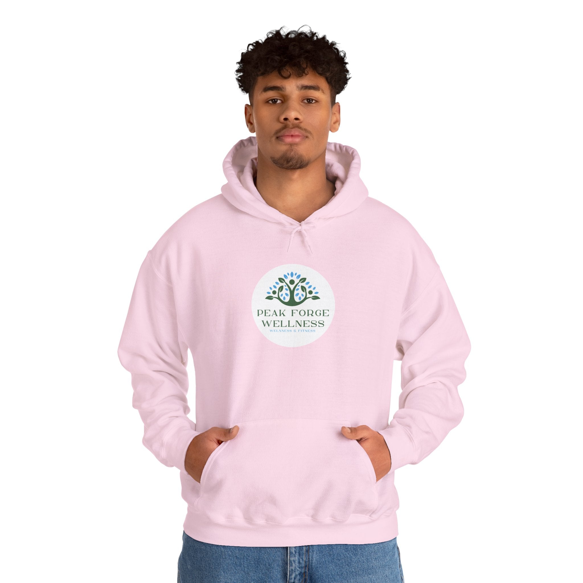 Peak Forge Wellness Logo Hooded Sweatshirt