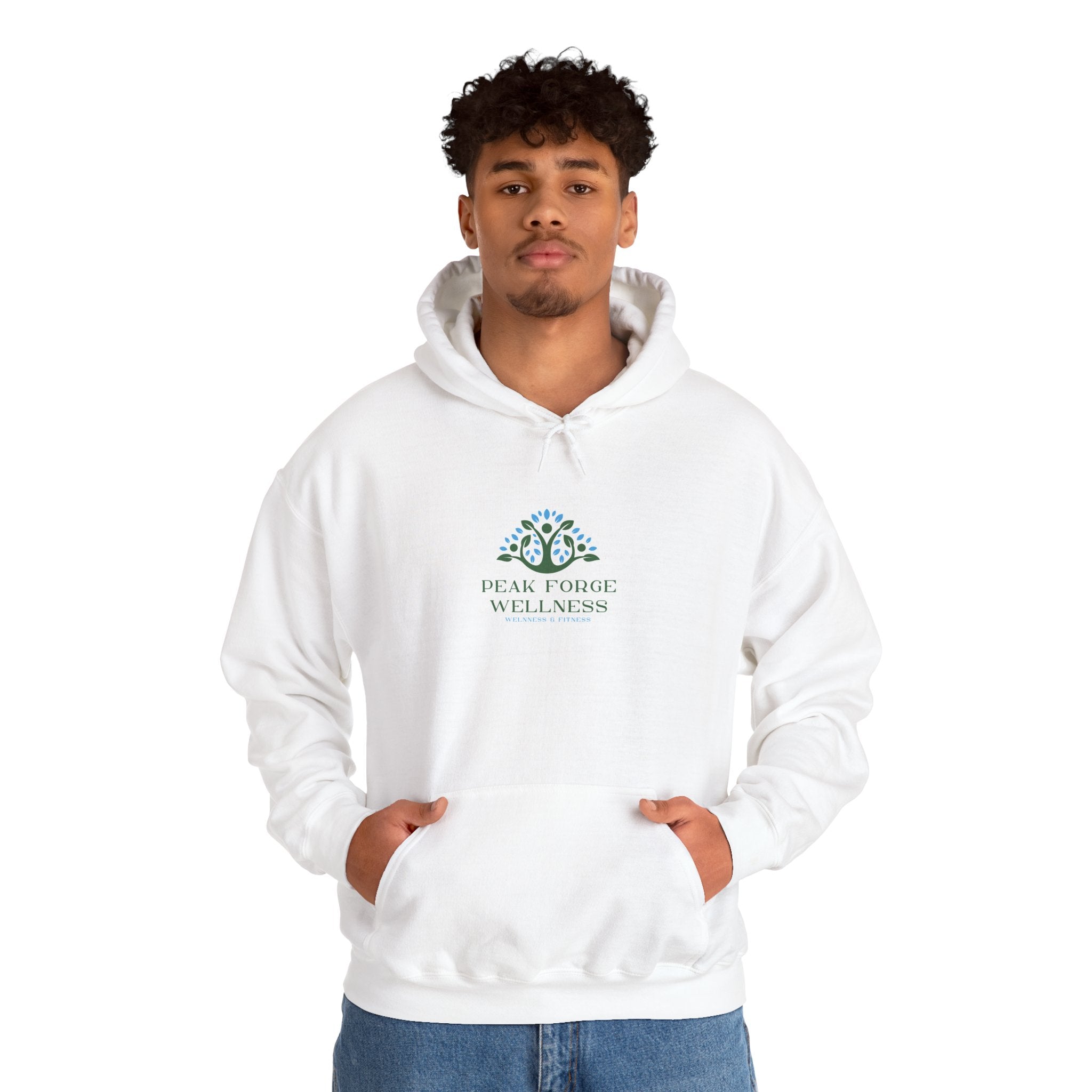 Peak Forge Wellness Logo Hooded Sweatshirt