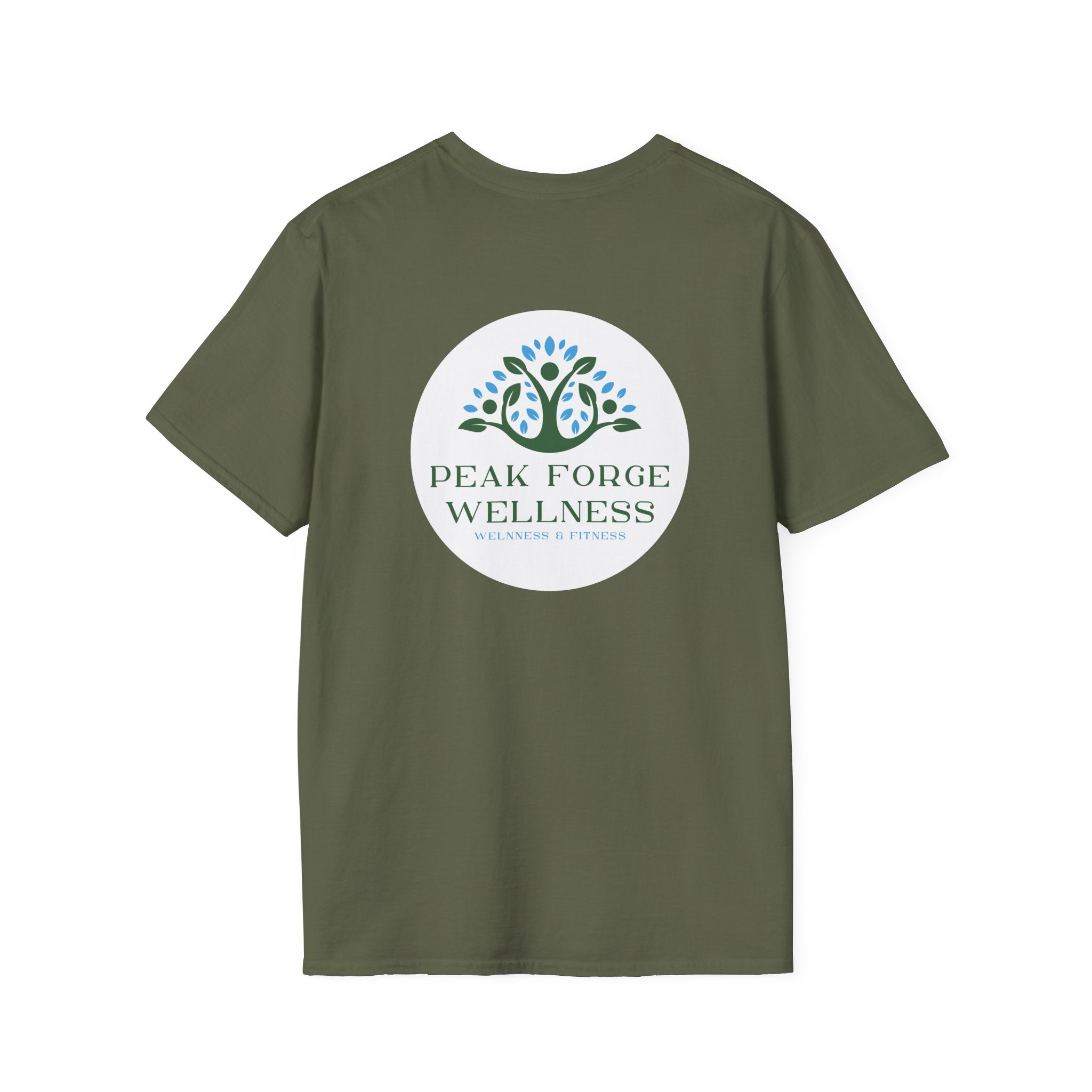 Peak Forge Wellness Logo Tee - Soft-style Unisex T-Shirt