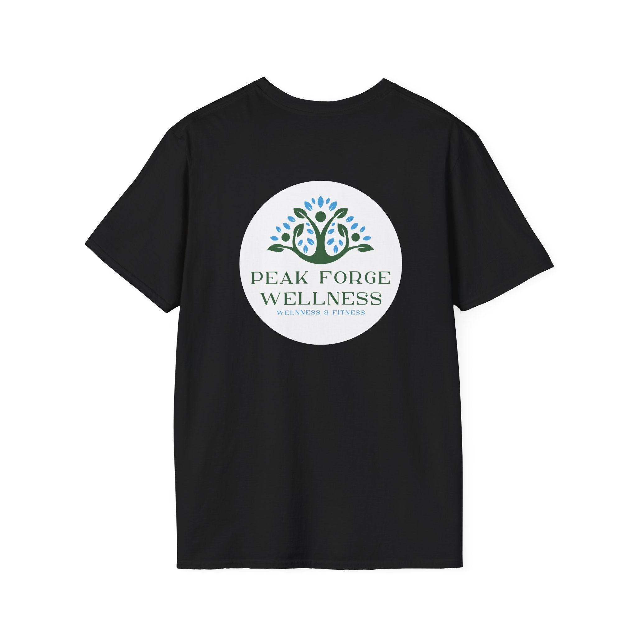 Peak Forge Wellness Logo Tee - Soft-style Unisex T-Shirt
