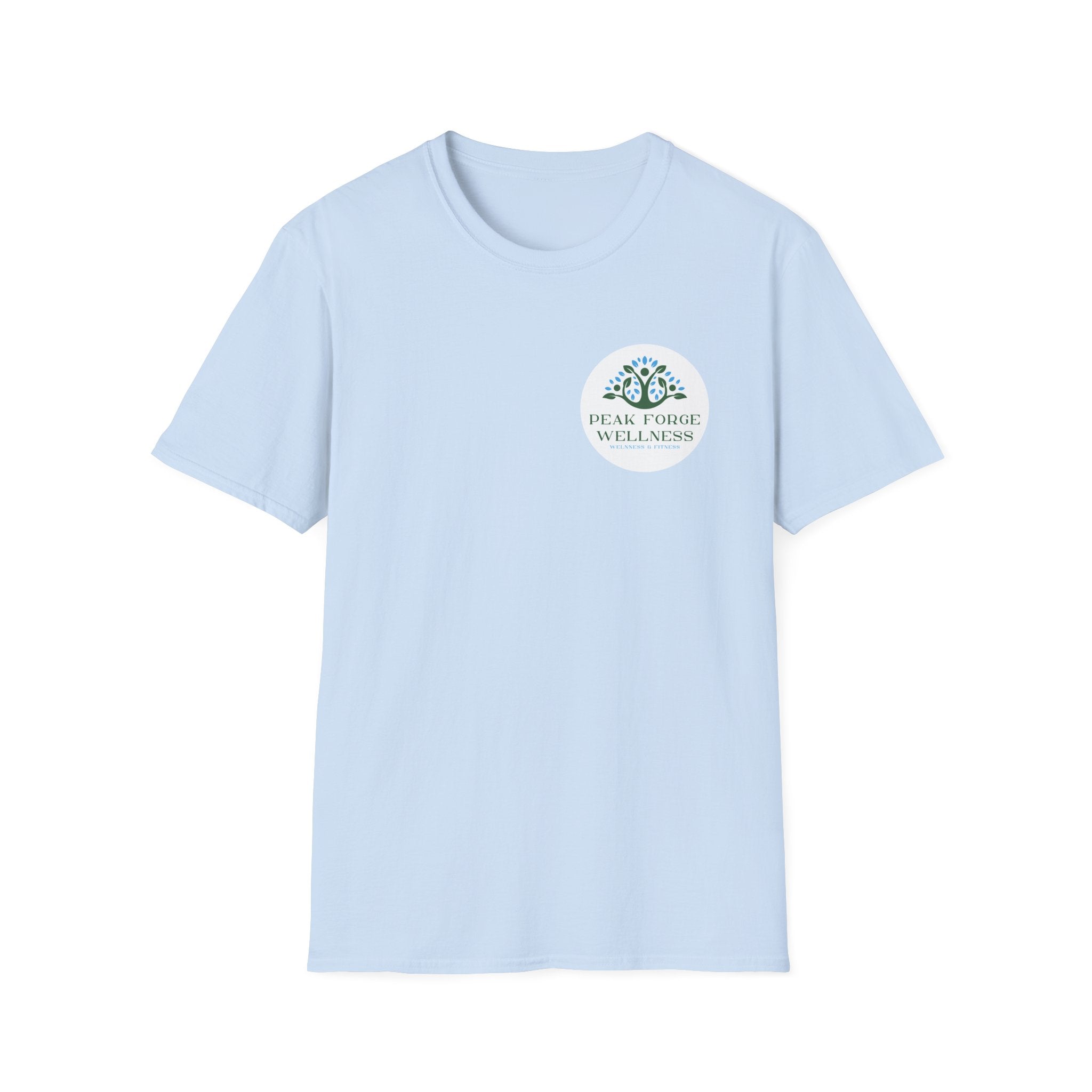 Peak Forge Wellness Logo Tee - Soft-style Unisex T-Shirt