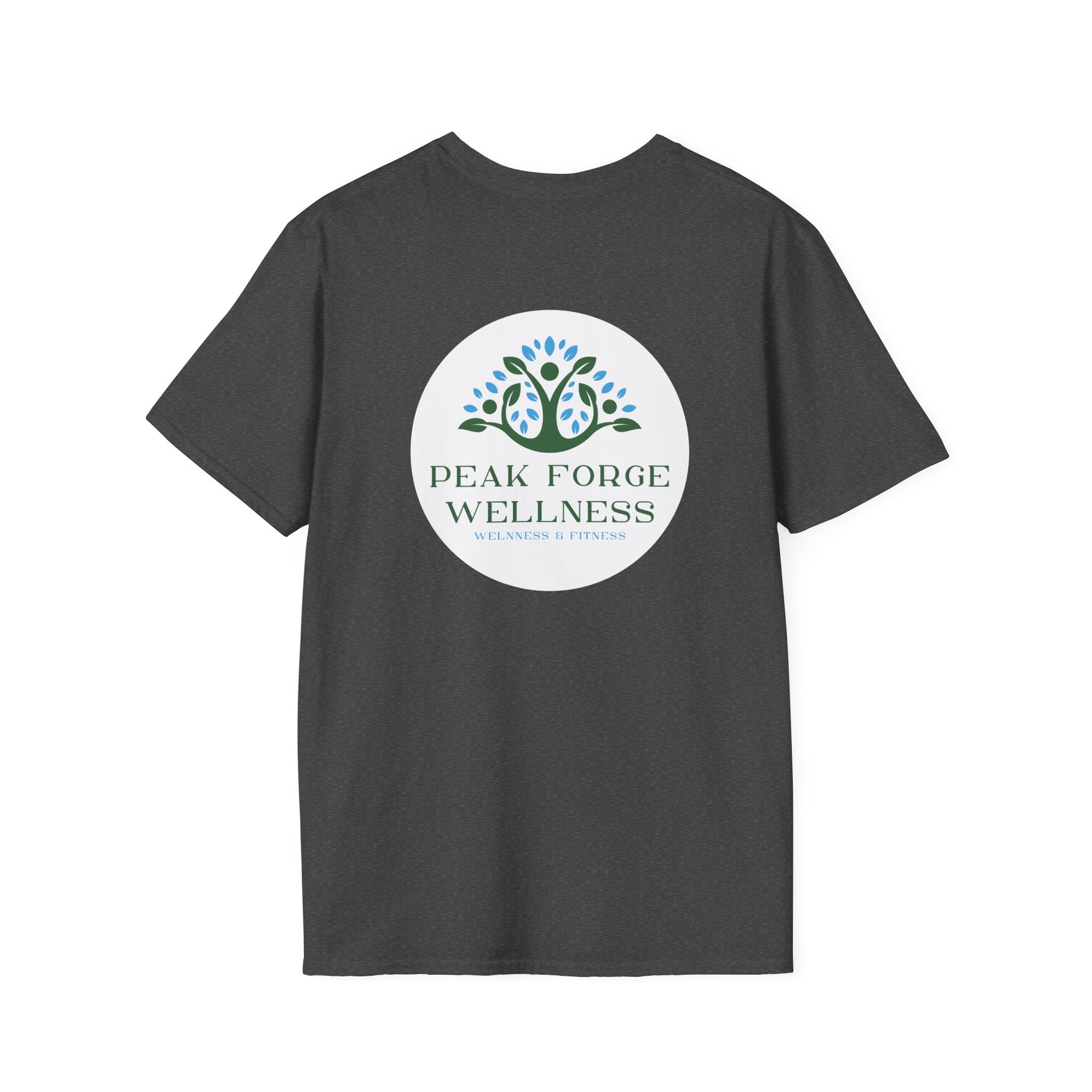 Peak Forge Wellness Logo Tee - Soft-style Unisex T-Shirt