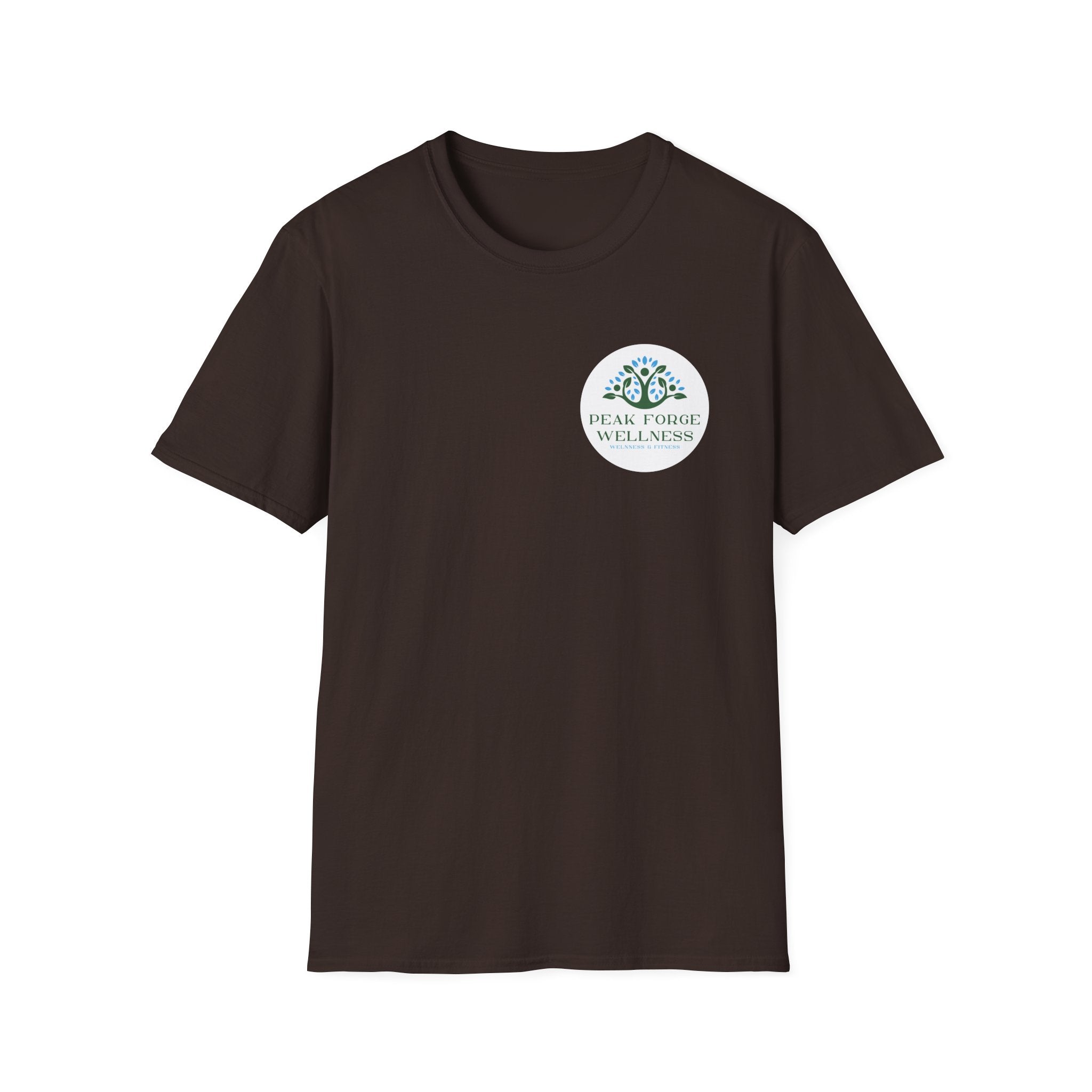 Peak Forge Wellness Logo Tee - Soft-style Unisex T-Shirt
