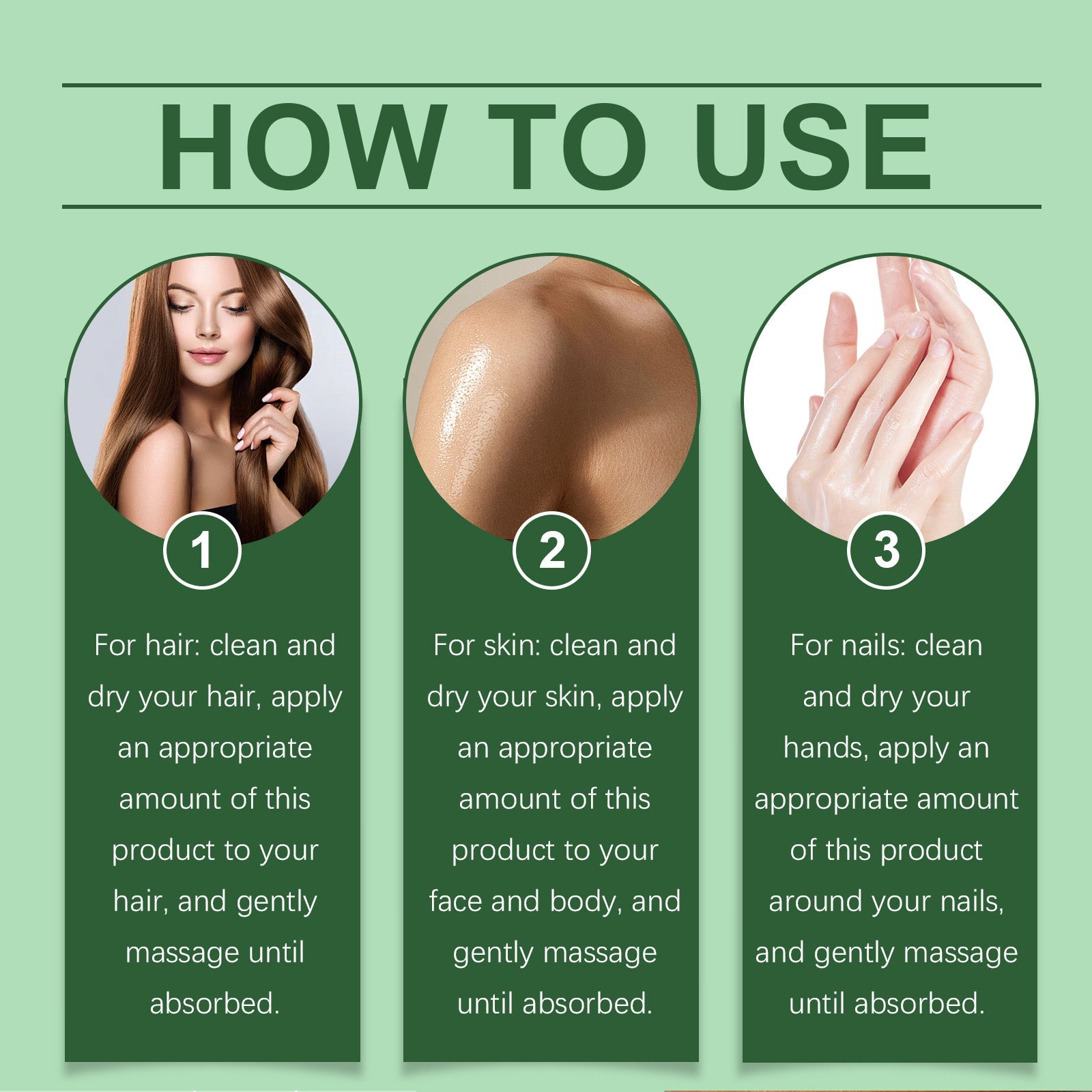 Body Moisturizing Care Oil Nourishing Hydrating Daily Skin Care Formula