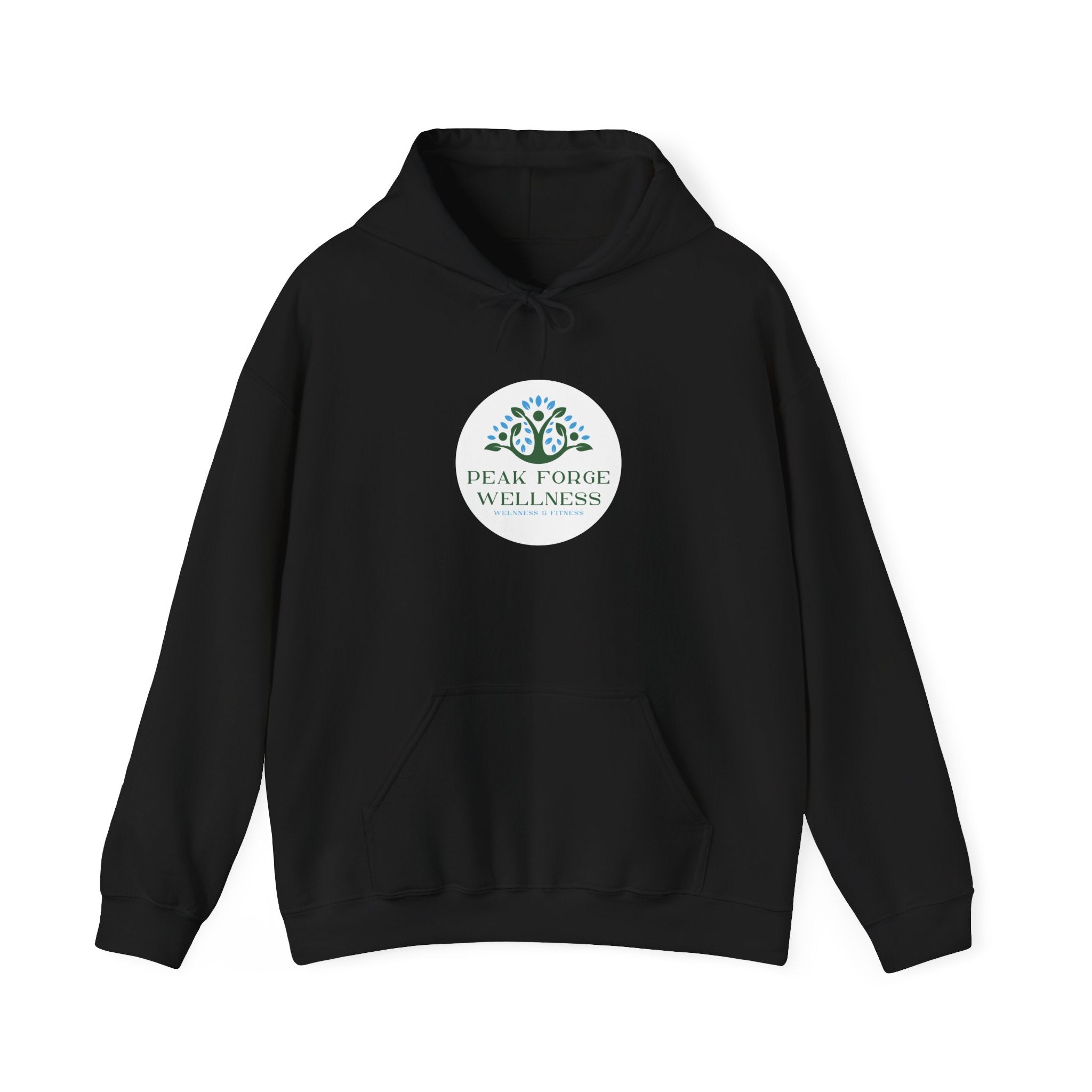 Peak Forge Wellness Logo Hooded Sweatshirt