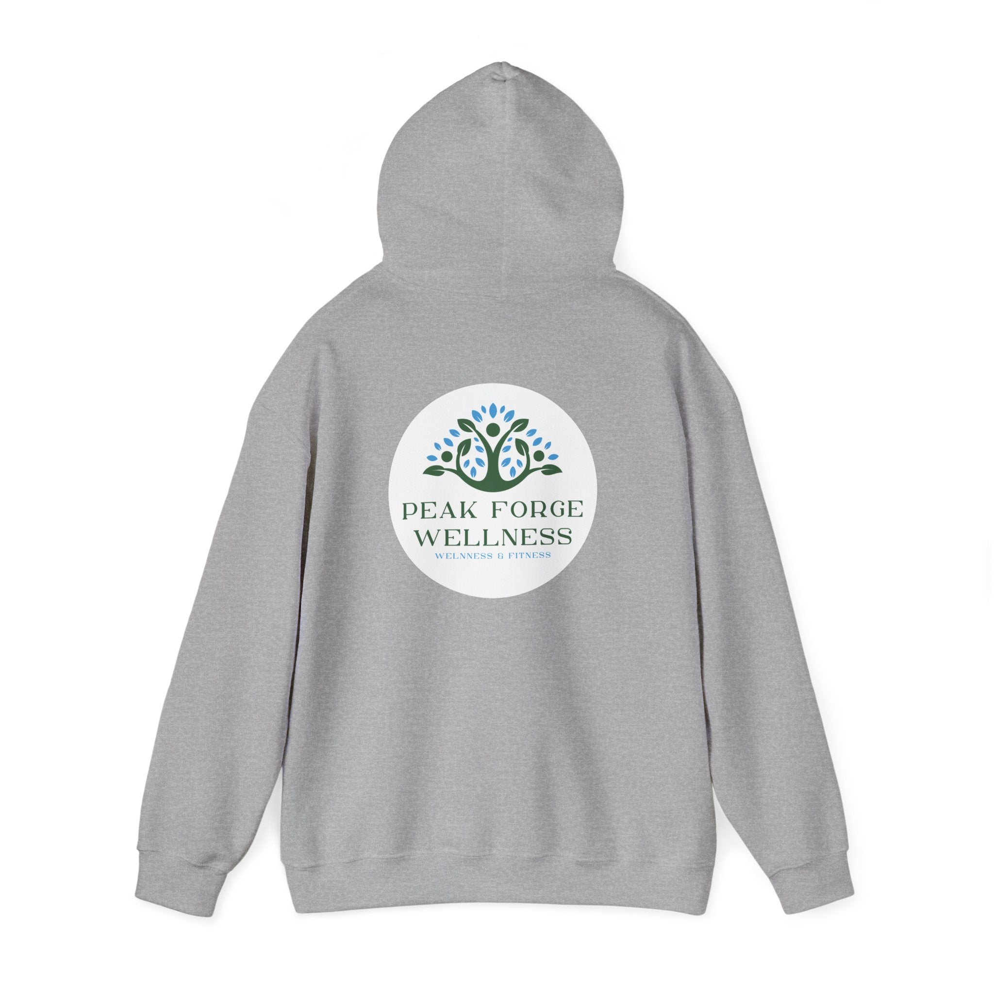 Peak Forge Wellness Logo Hooded Sweatshirt
