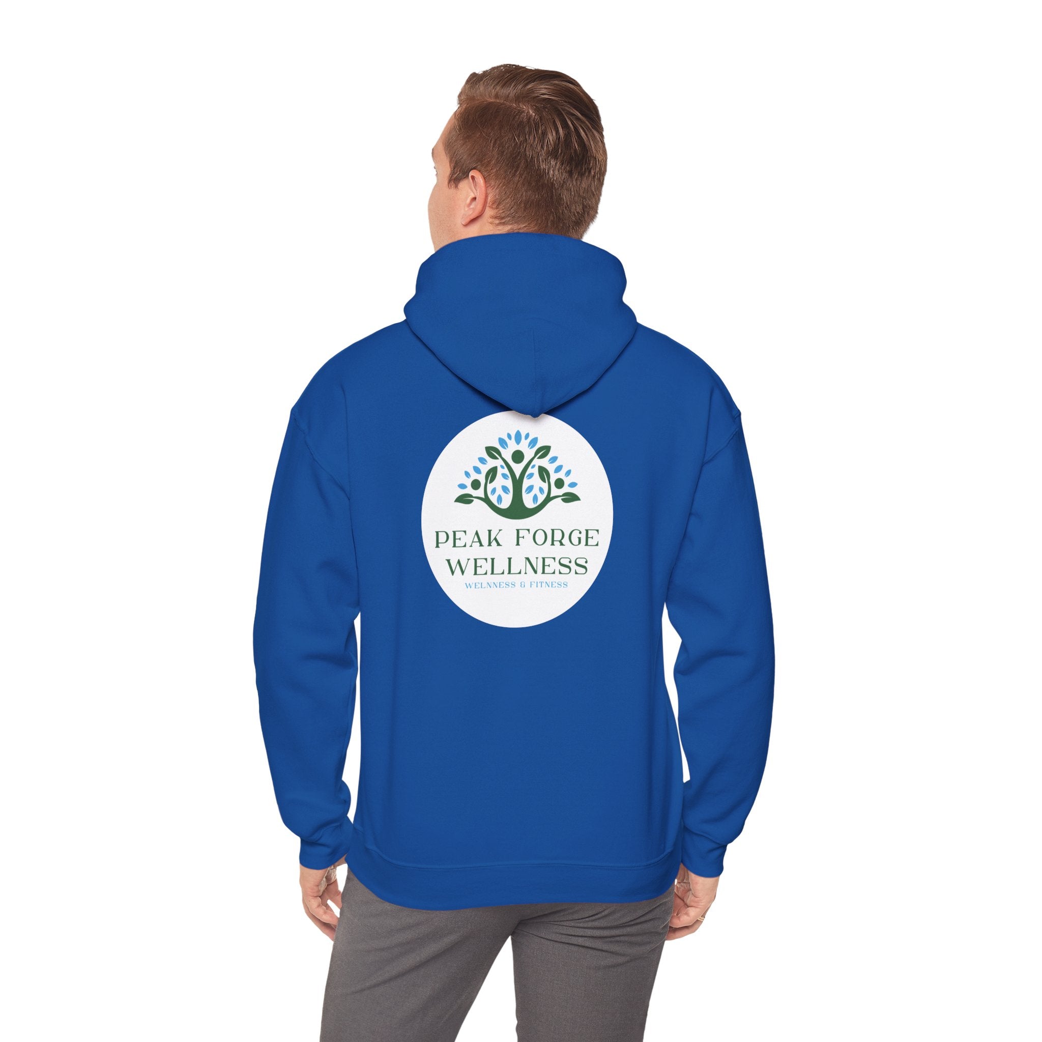 Peak Forge Wellness Logo Hooded Sweatshirt