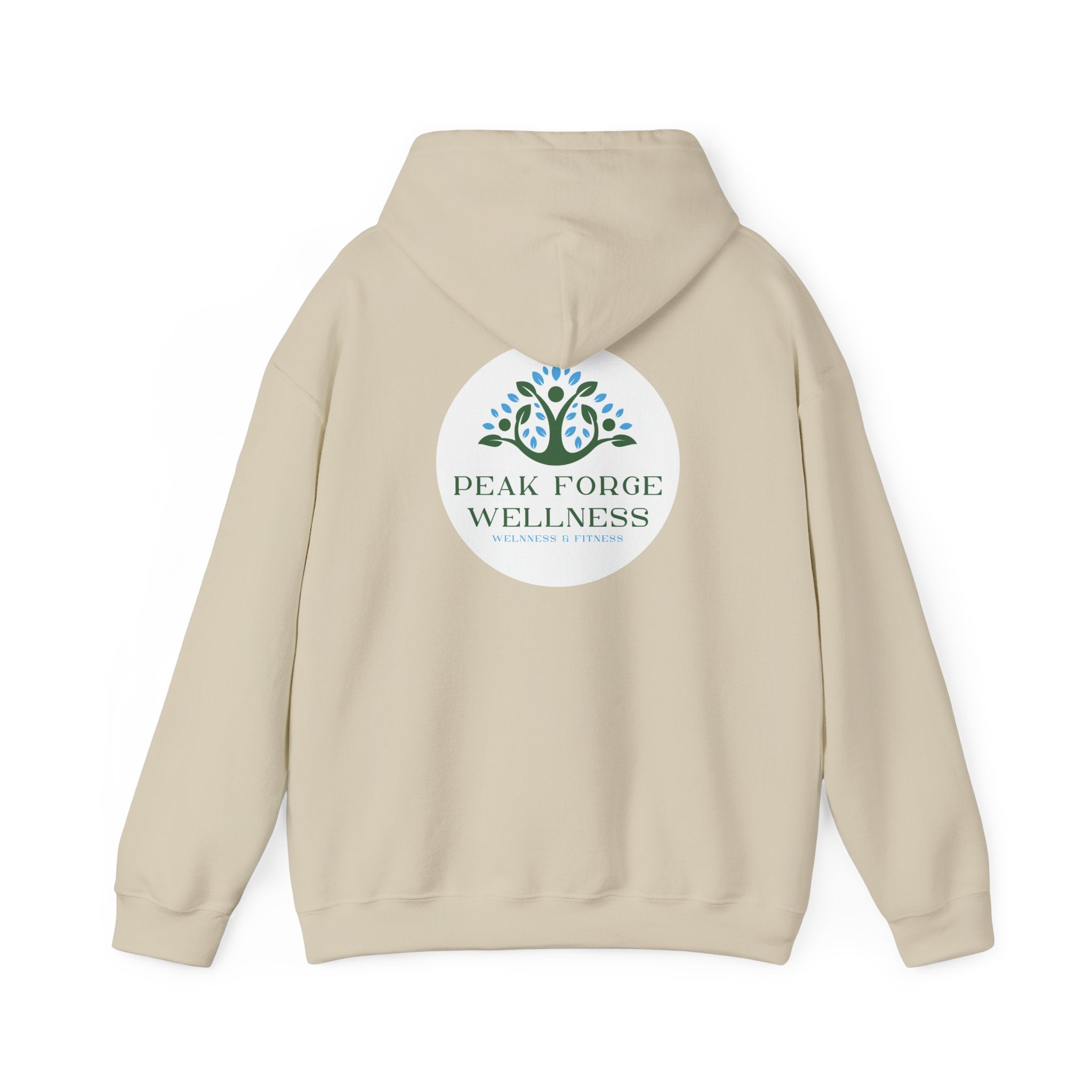 Peak Forge Wellness Logo Hooded Sweatshirt