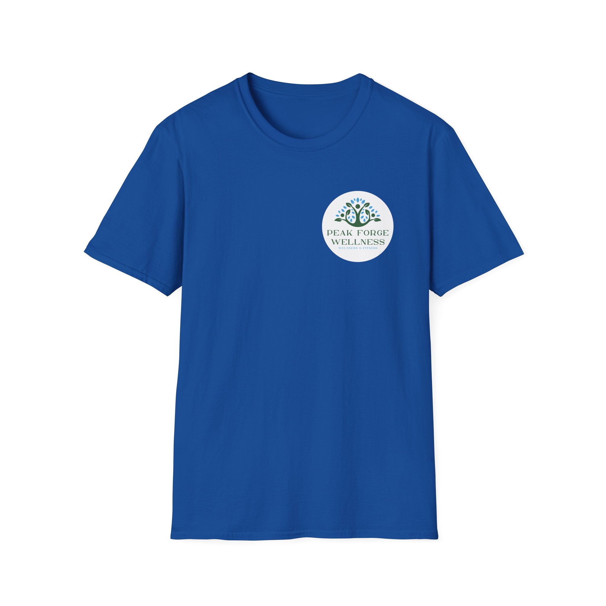 Peak Forge Wellness Logo Tee - Soft-style Unisex T-Shirt