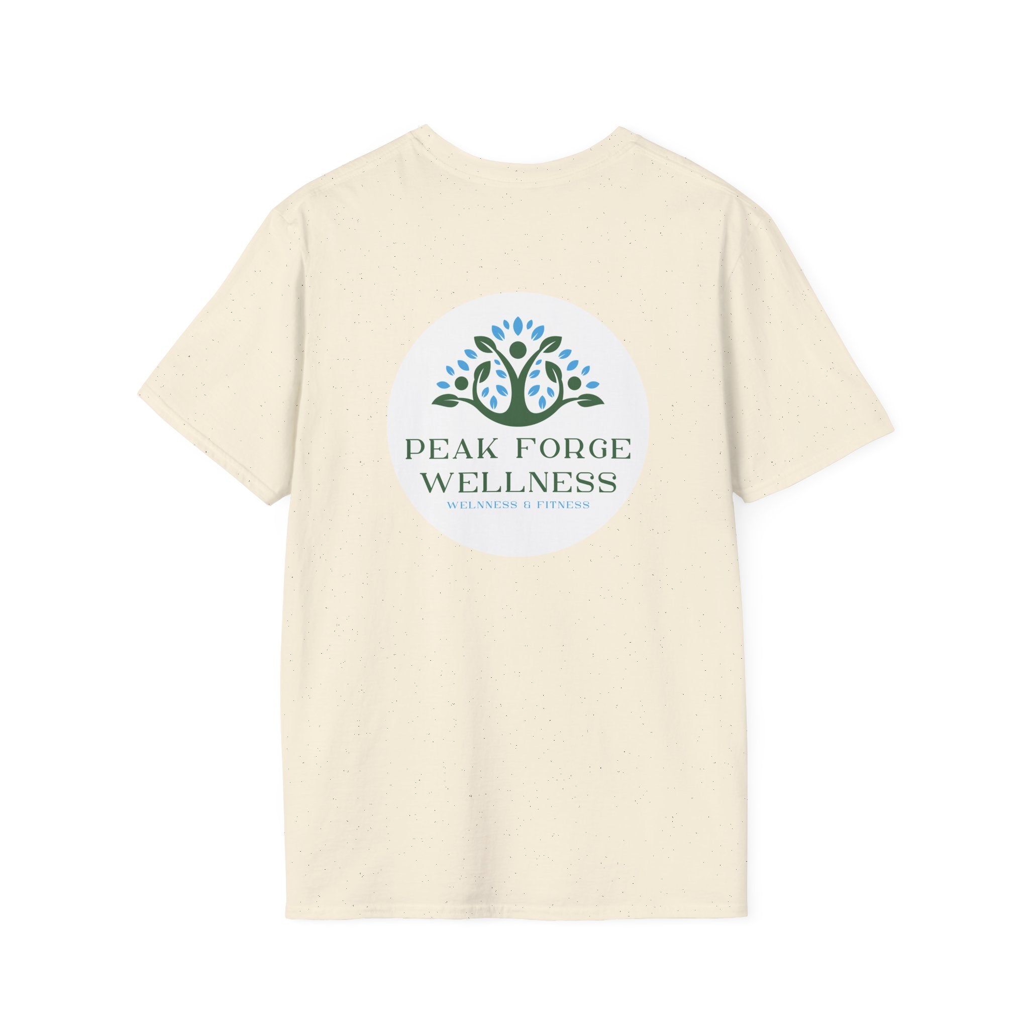 Peak Forge Wellness Logo Tee - Soft-style Unisex T-Shirt