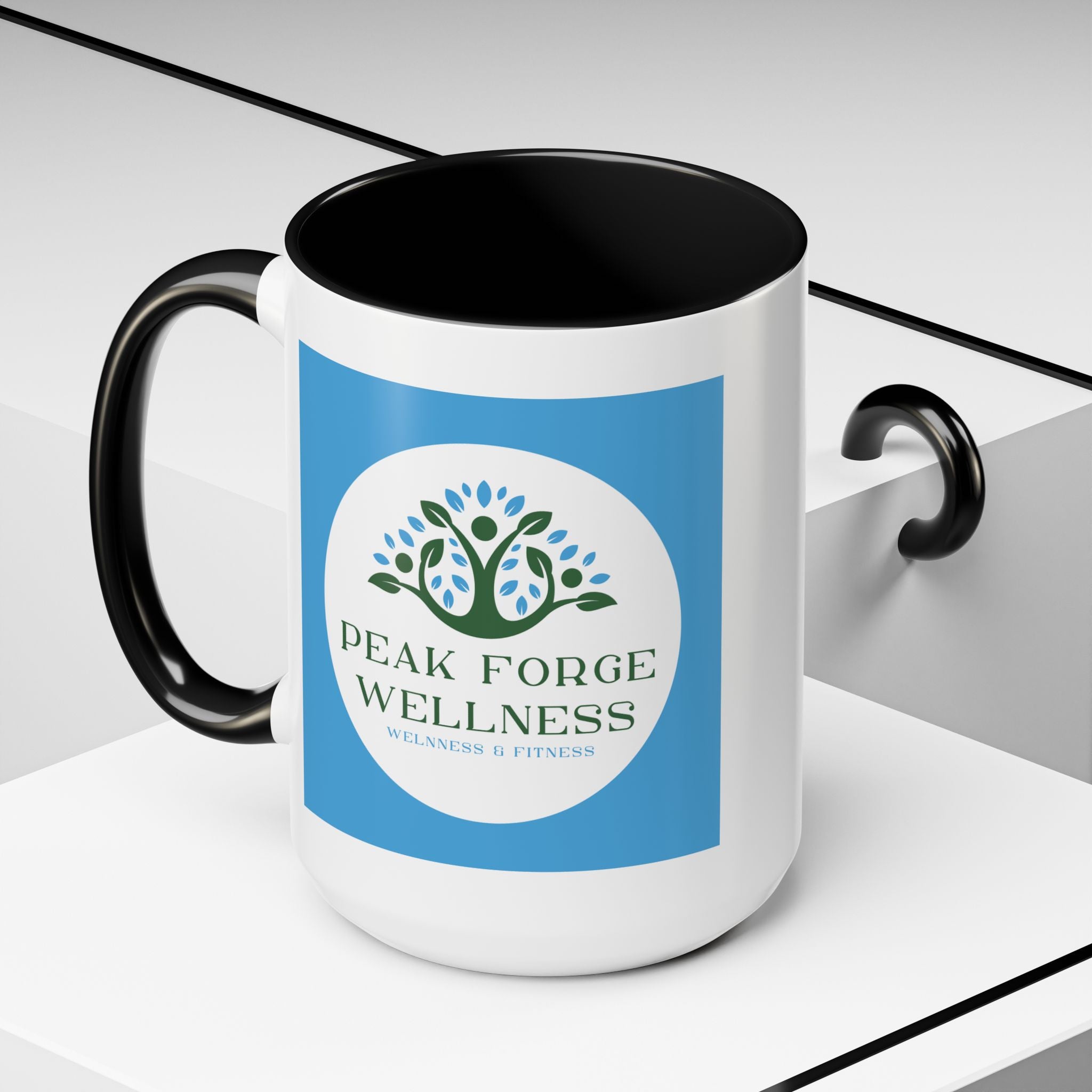Peak Forge Wellness Logo Coffee Mug