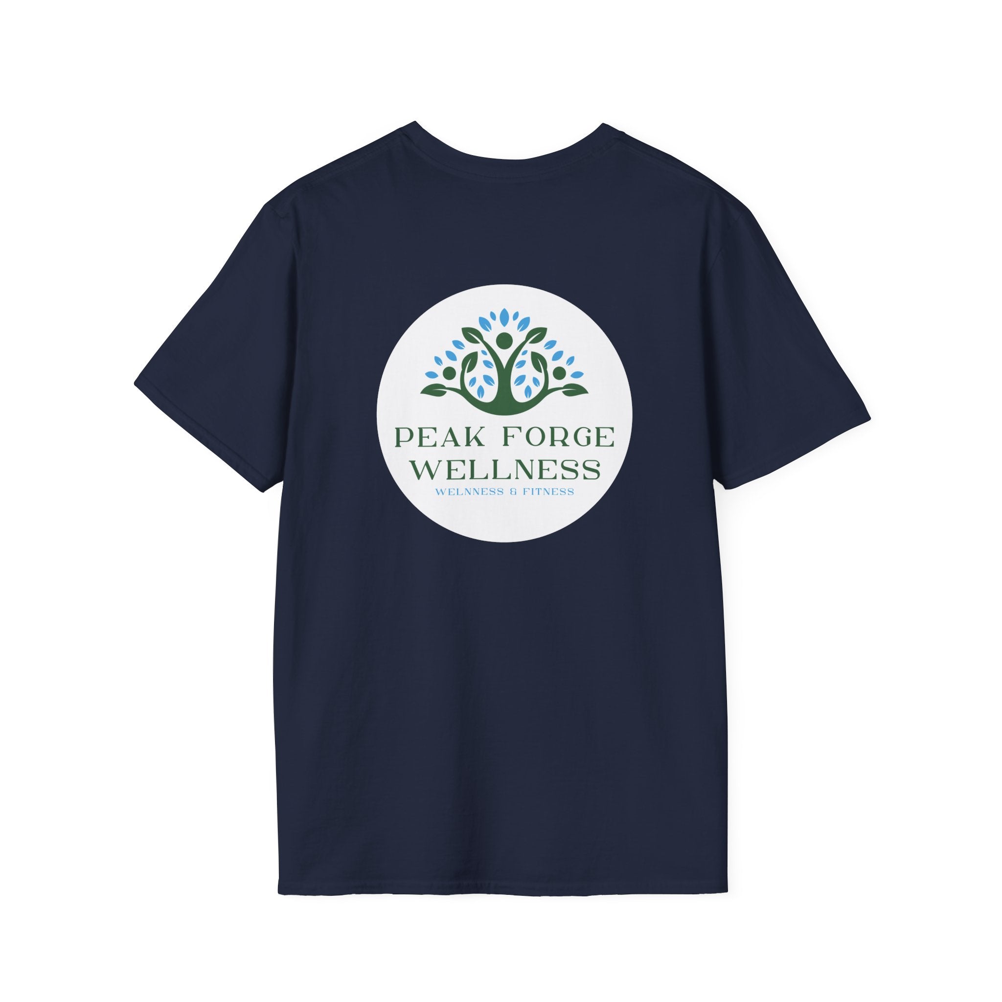 Peak Forge Wellness Logo Tee - Soft-style Unisex T-Shirt