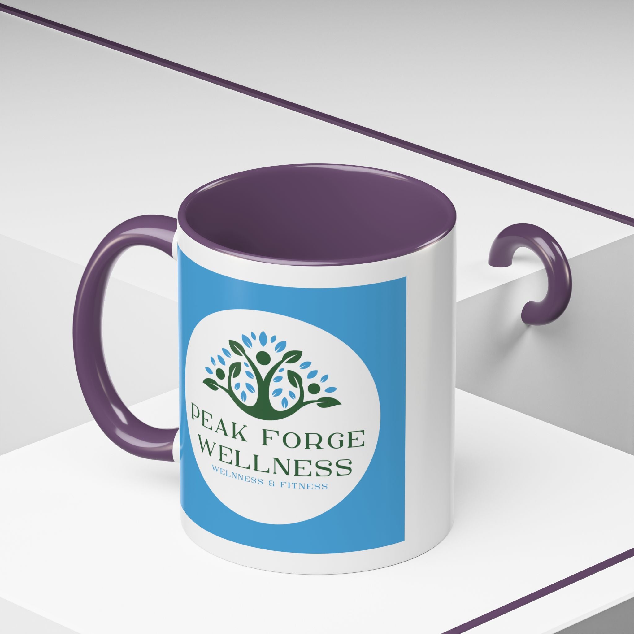 Peak Forge Wellness Logo Coffee Mug