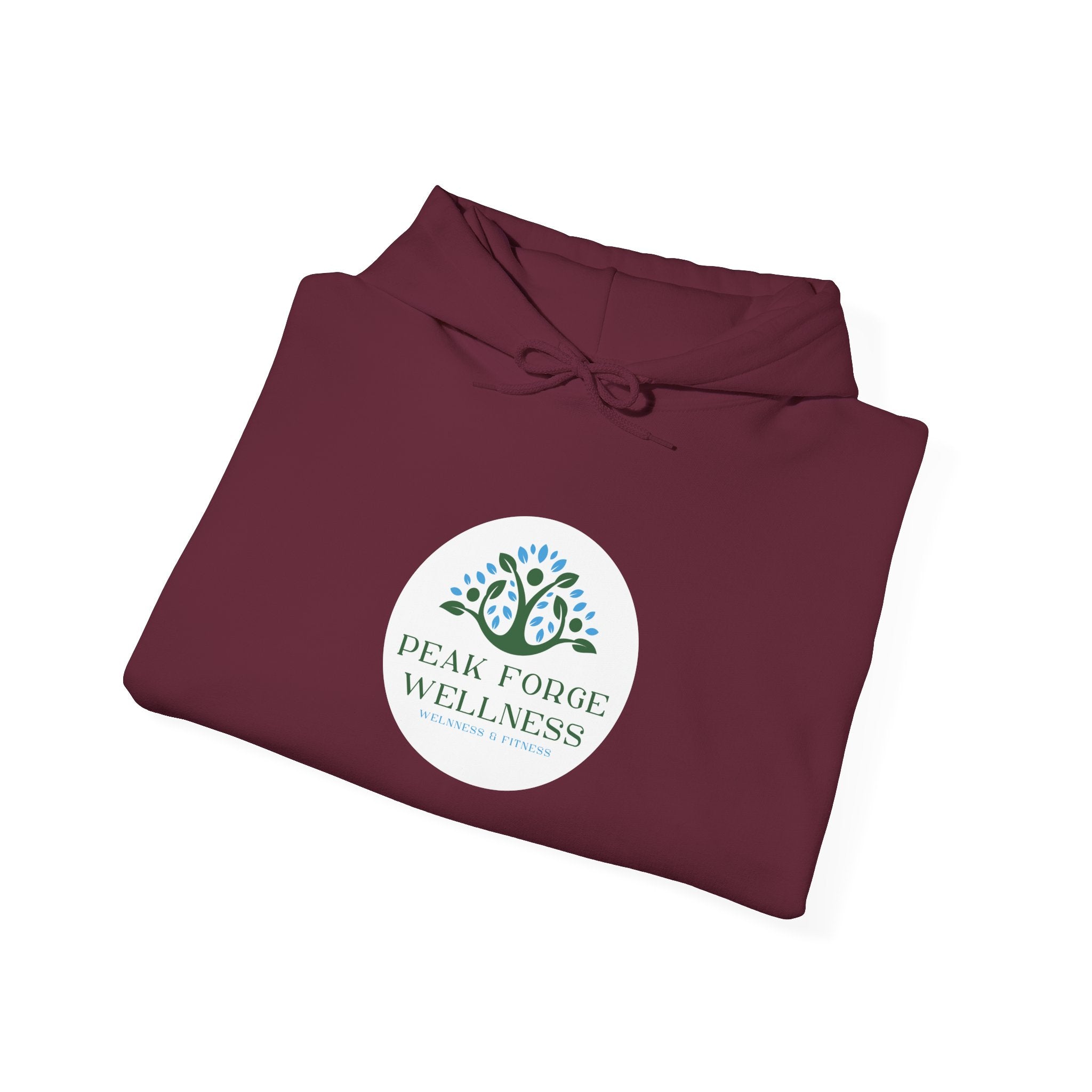 Peak Forge Wellness Logo Hooded Sweatshirt
