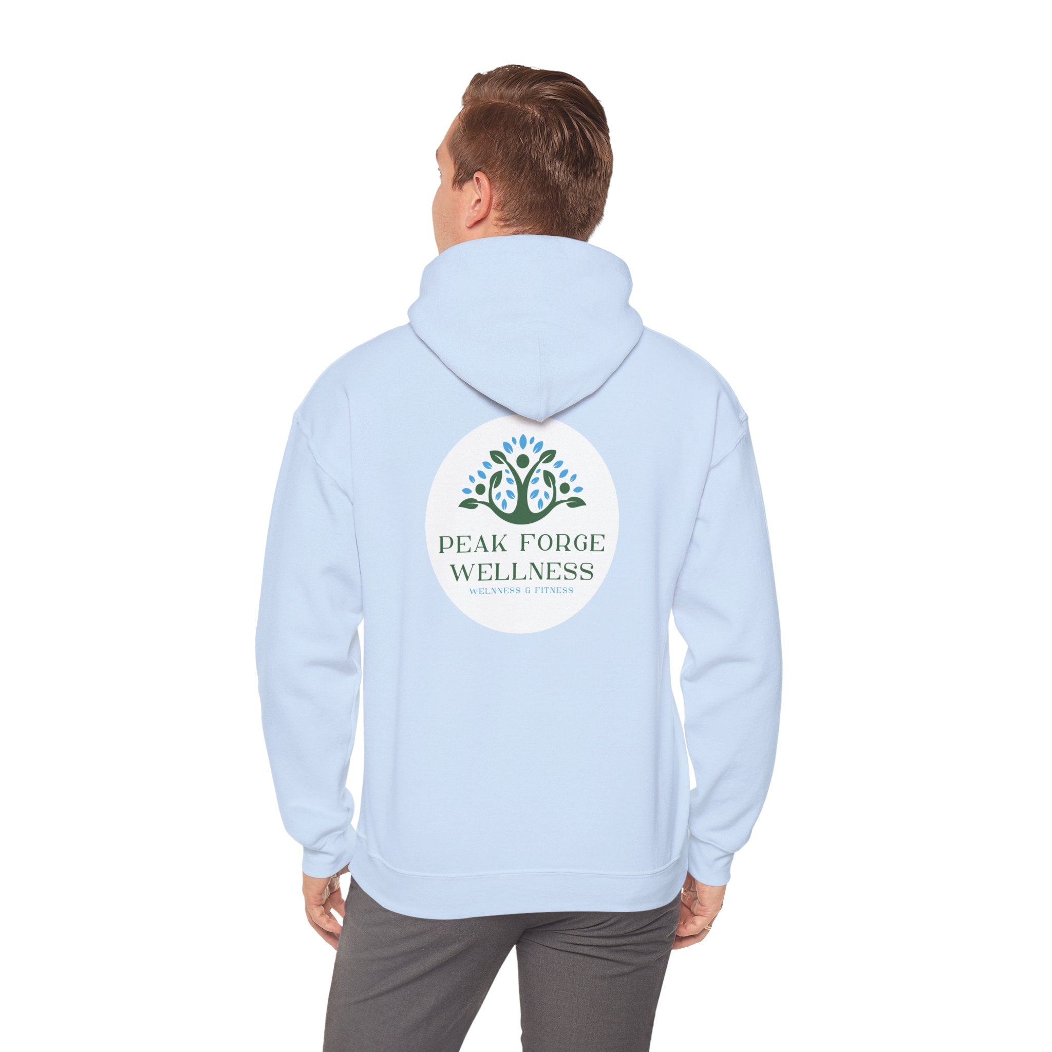 Peak Forge Wellness Logo Hooded Sweatshirt