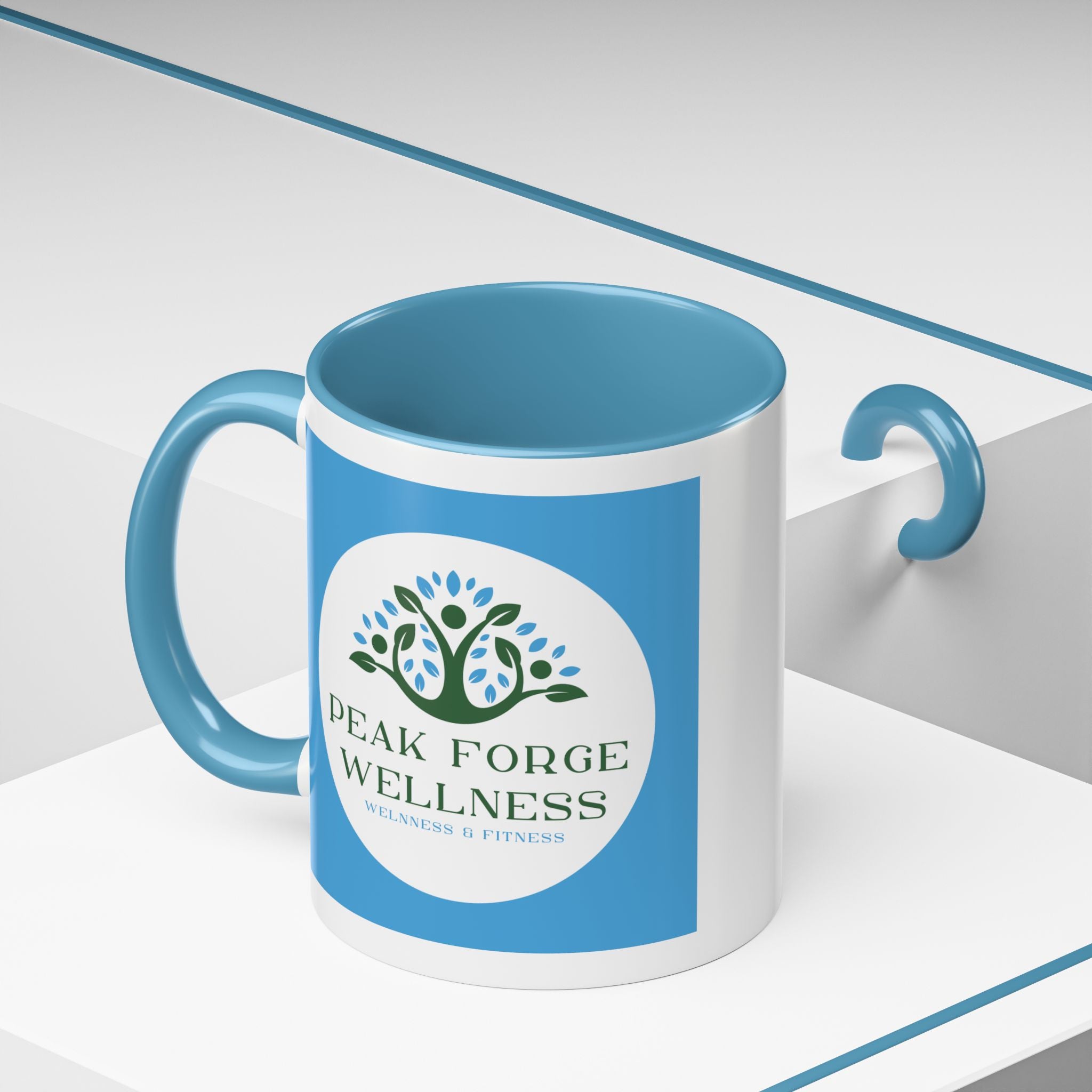 Peak Forge Wellness Logo Coffee Mug
