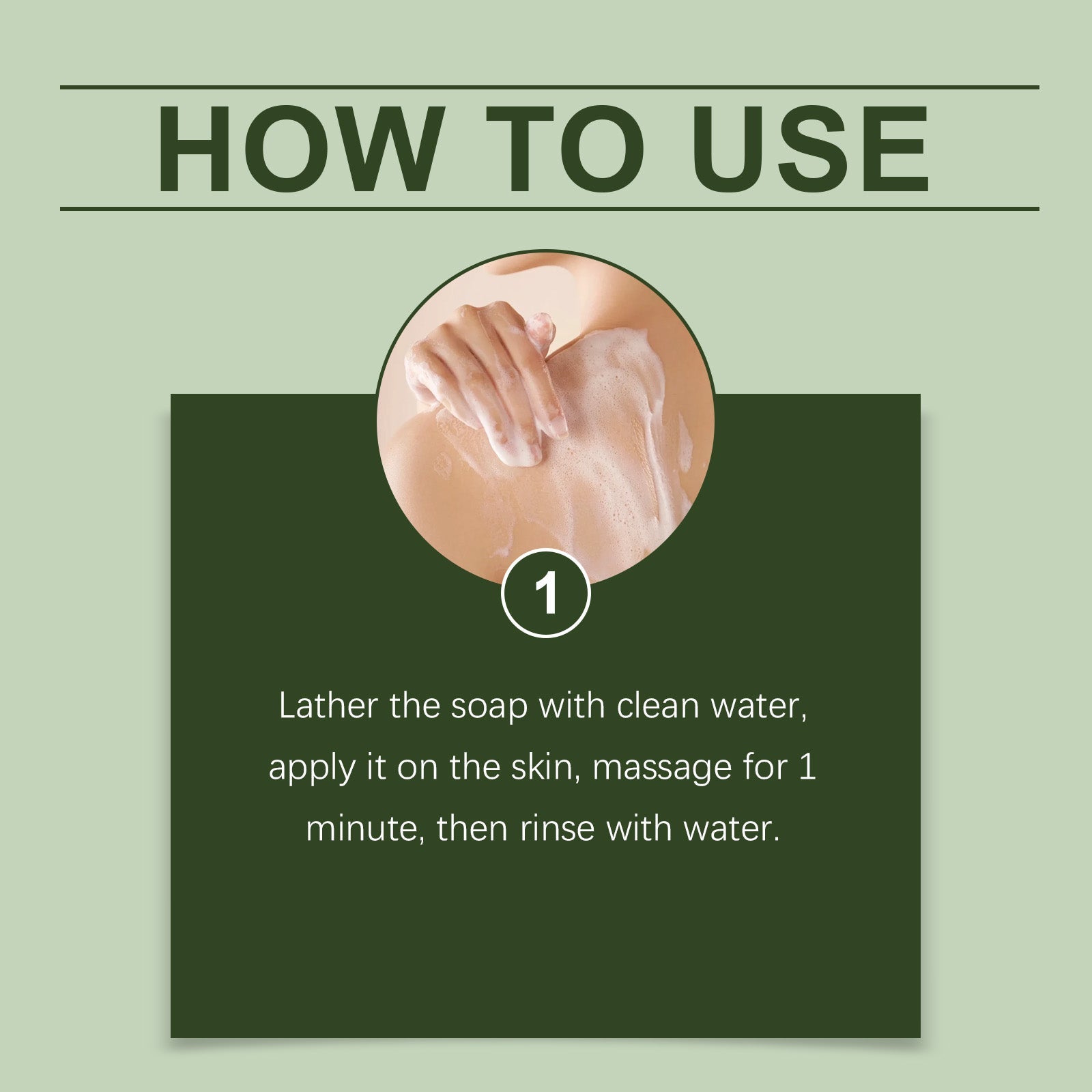 Bitter Gourd Herbal Bath Soap Moisturizing Cleansing Body Skin Care