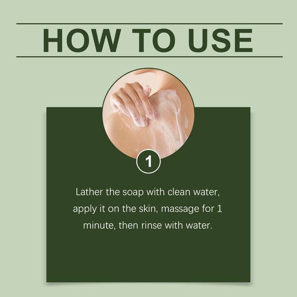 Bitter Gourd Herbal Bath Soap Moisturizing Cleansing Body Skin Care