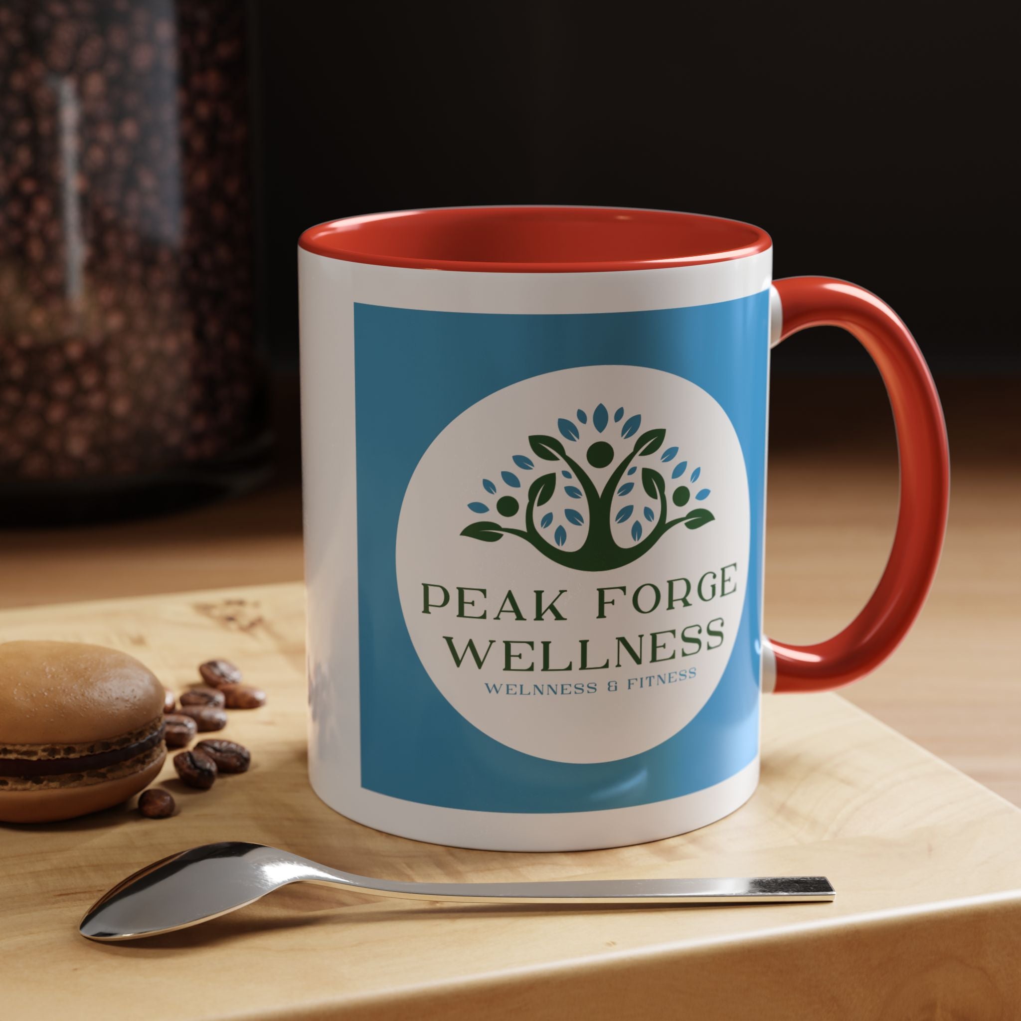 Peak Forge Wellness Logo Coffee Mug