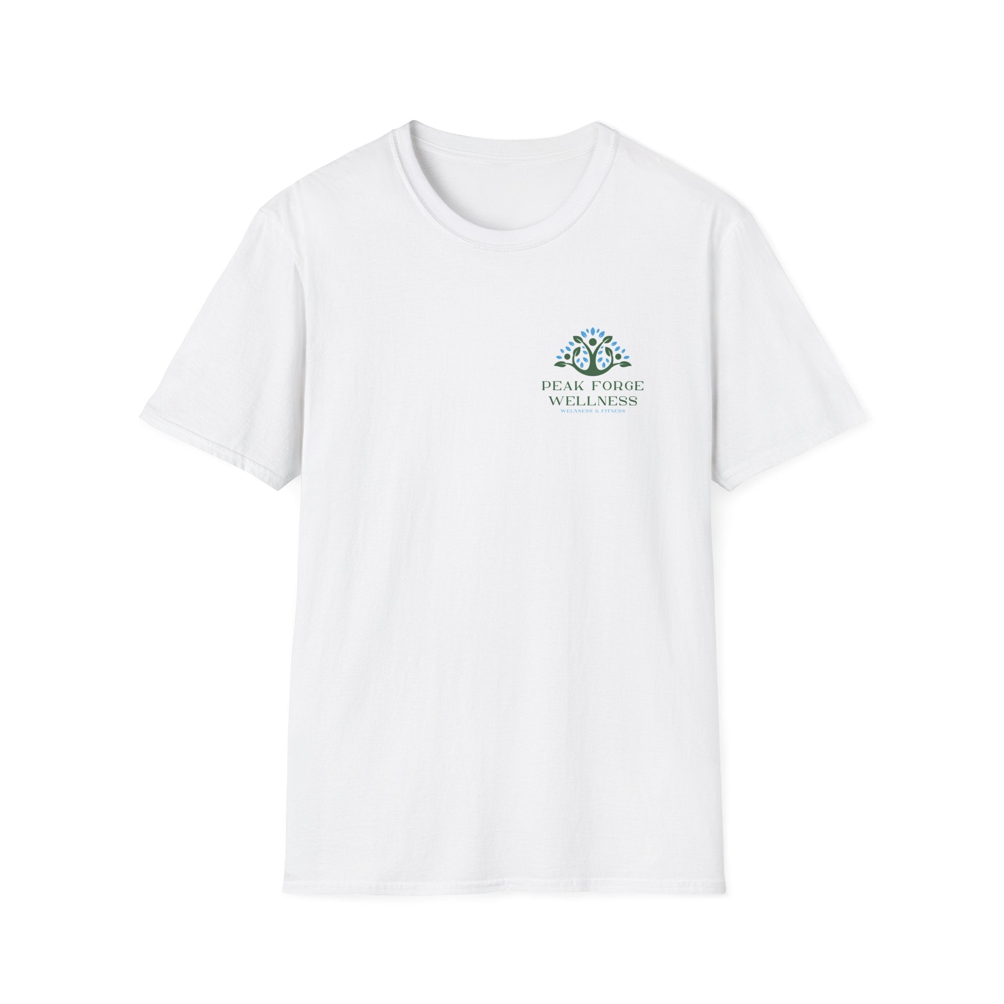Peak Forge Wellness Logo Tee - Soft-style Unisex T-Shirt