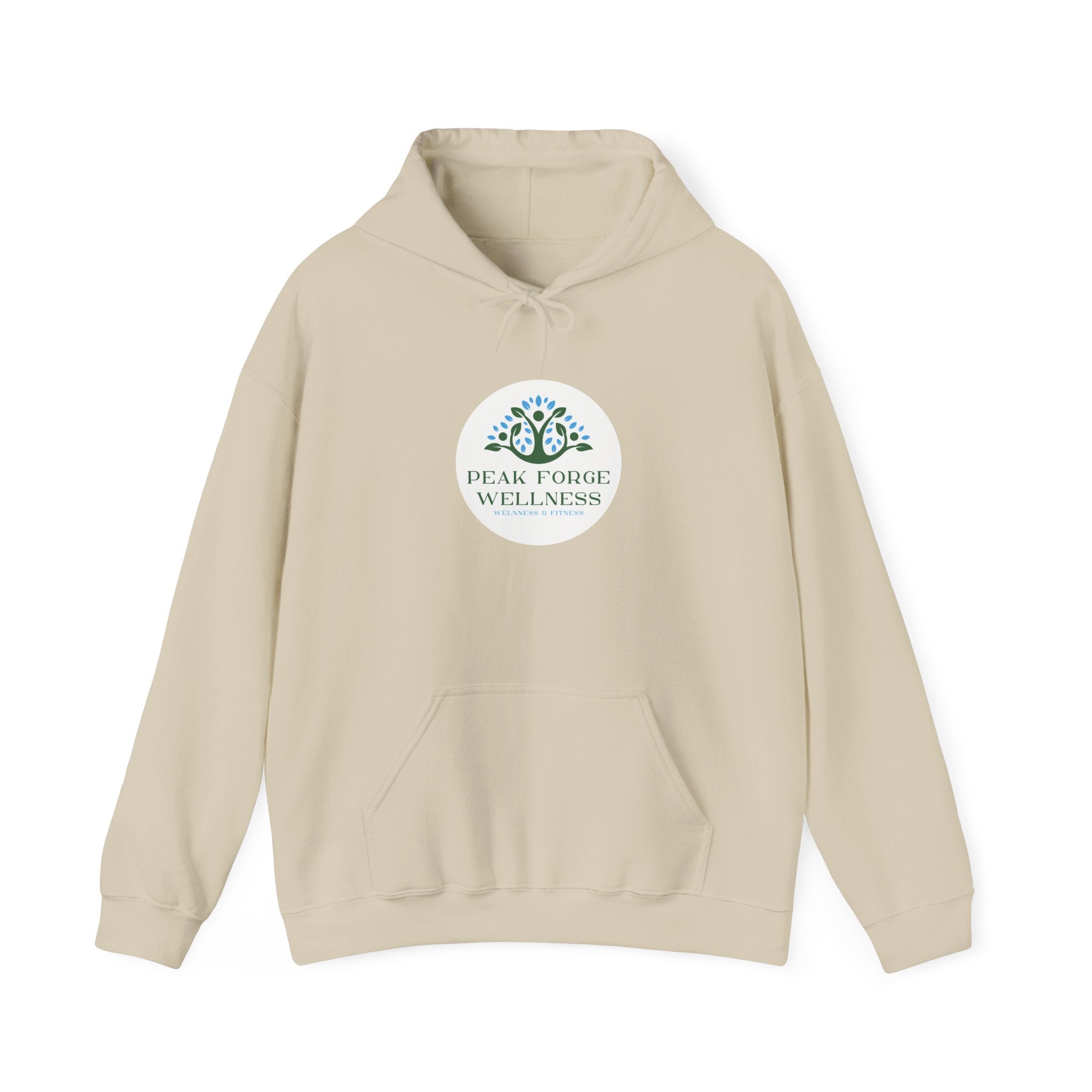 Peak Forge Wellness Logo Hooded Sweatshirt
