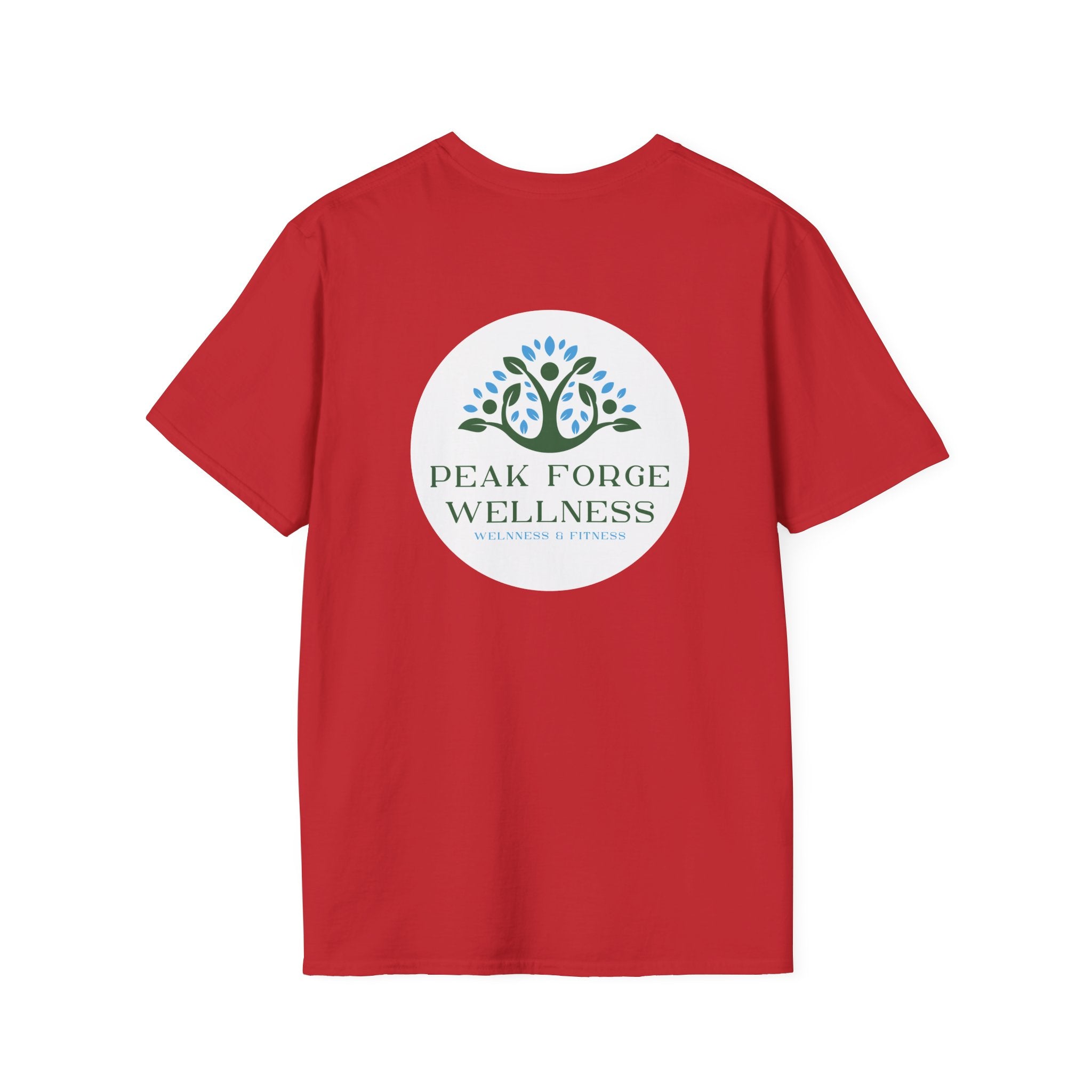 Peak Forge Wellness Logo Tee - Soft-style Unisex T-Shirt