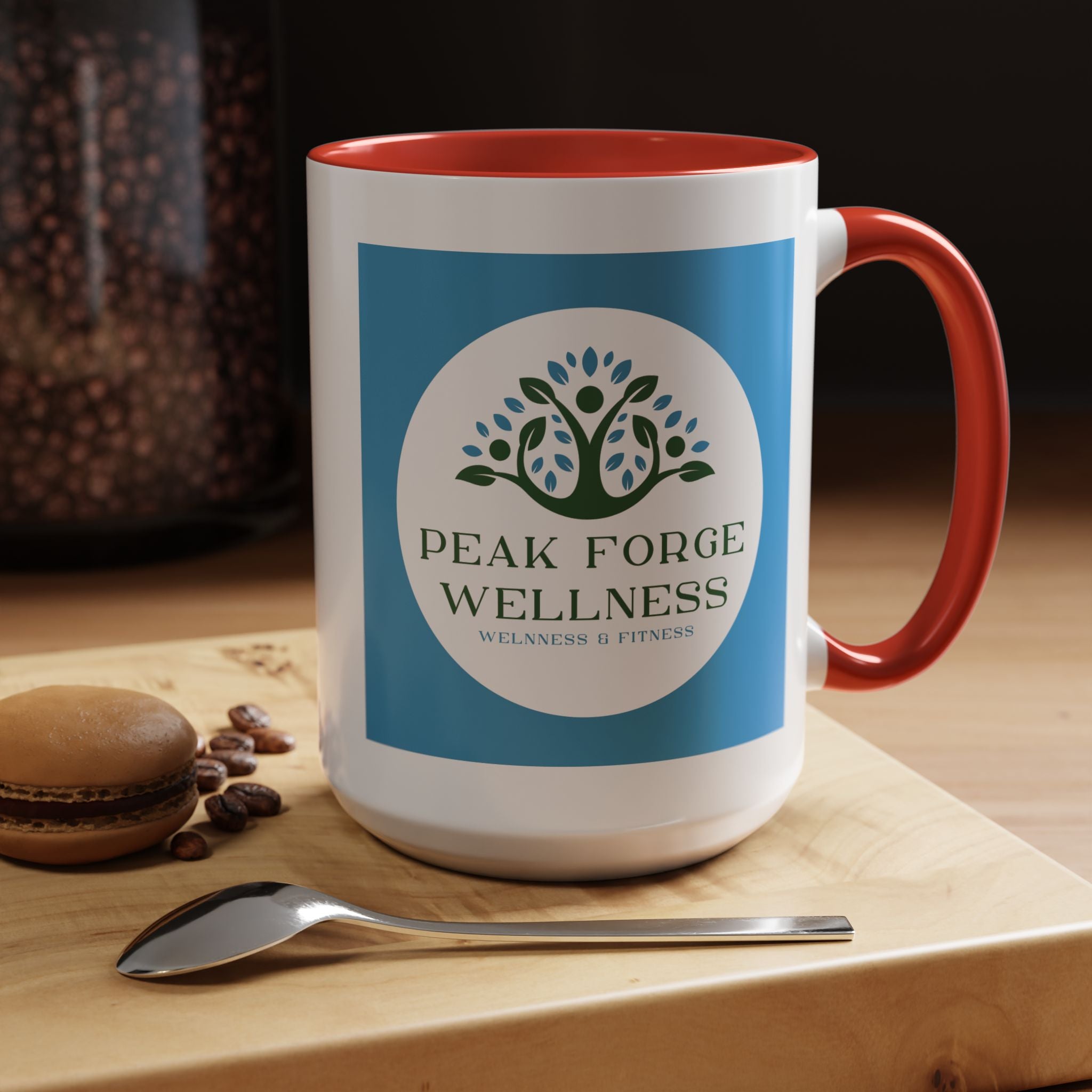 Peak Forge Wellness Logo Coffee Mug