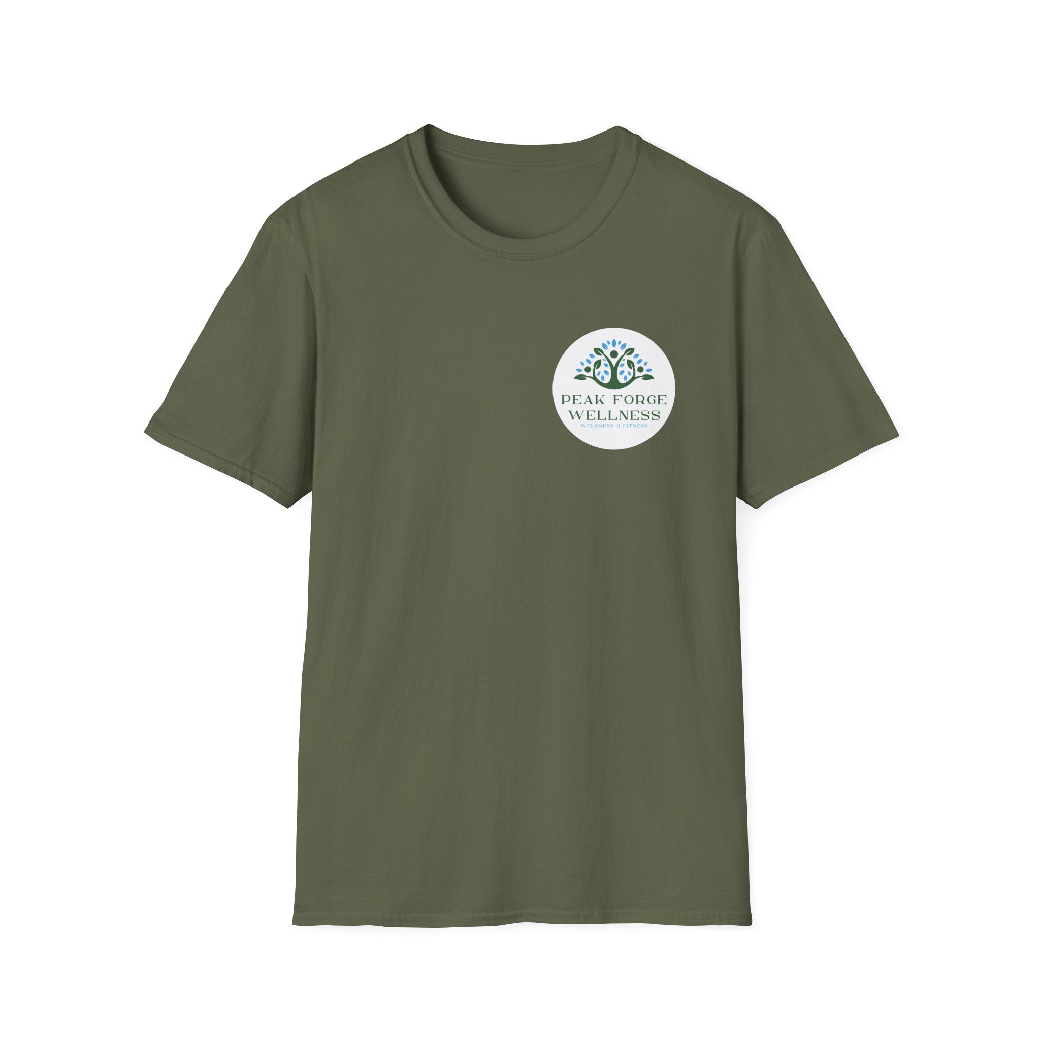 Peak Forge Wellness Logo Tee - Soft-style Unisex T-Shirt