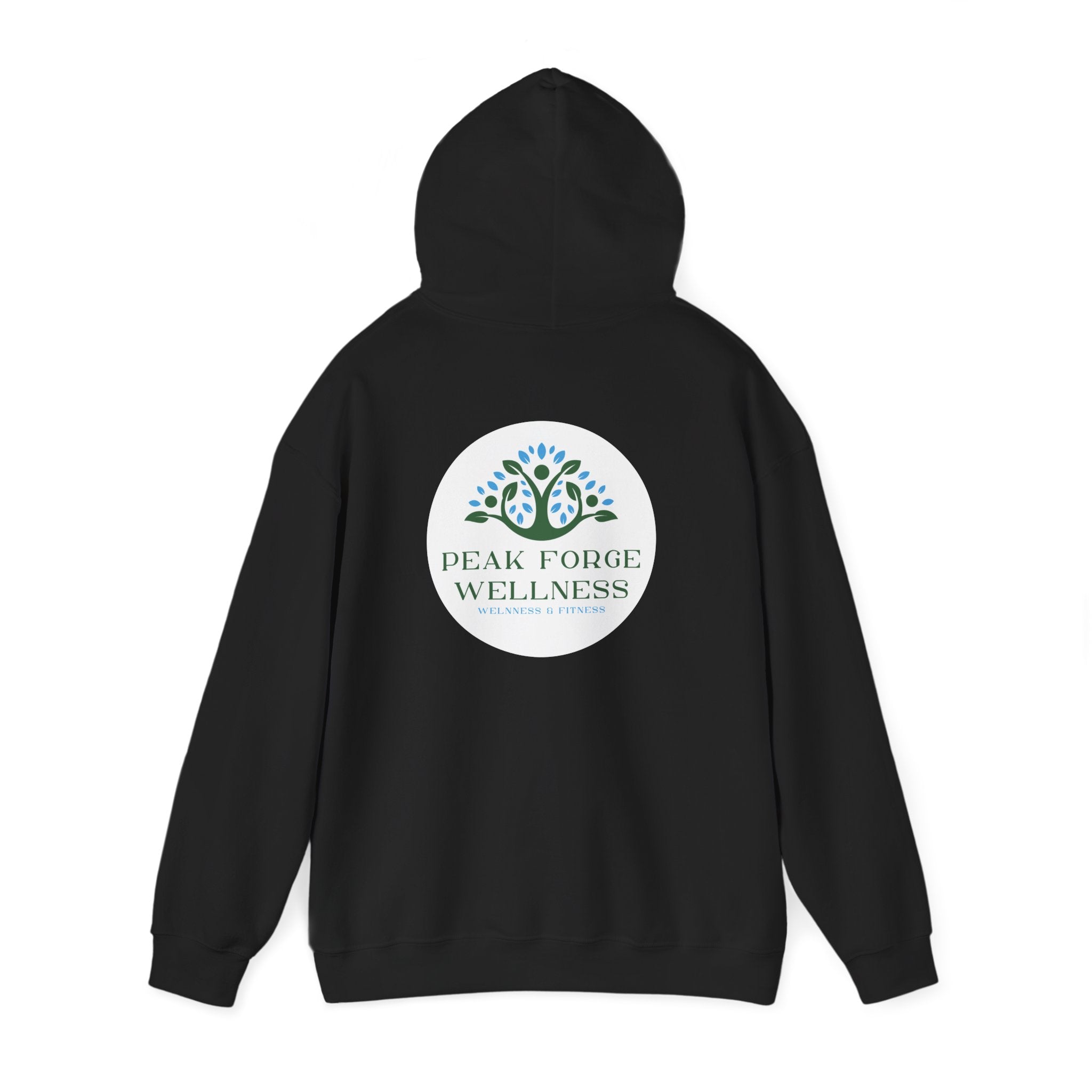Peak Forge Wellness Logo Hooded Sweatshirt