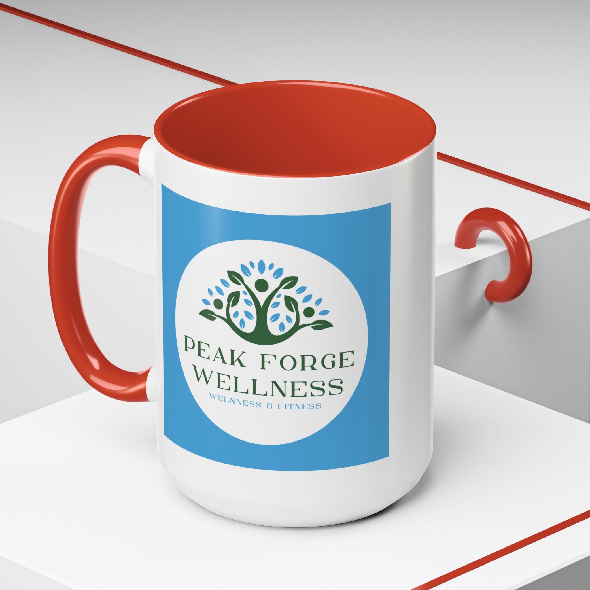 Peak Forge Wellness Logo Coffee Mug