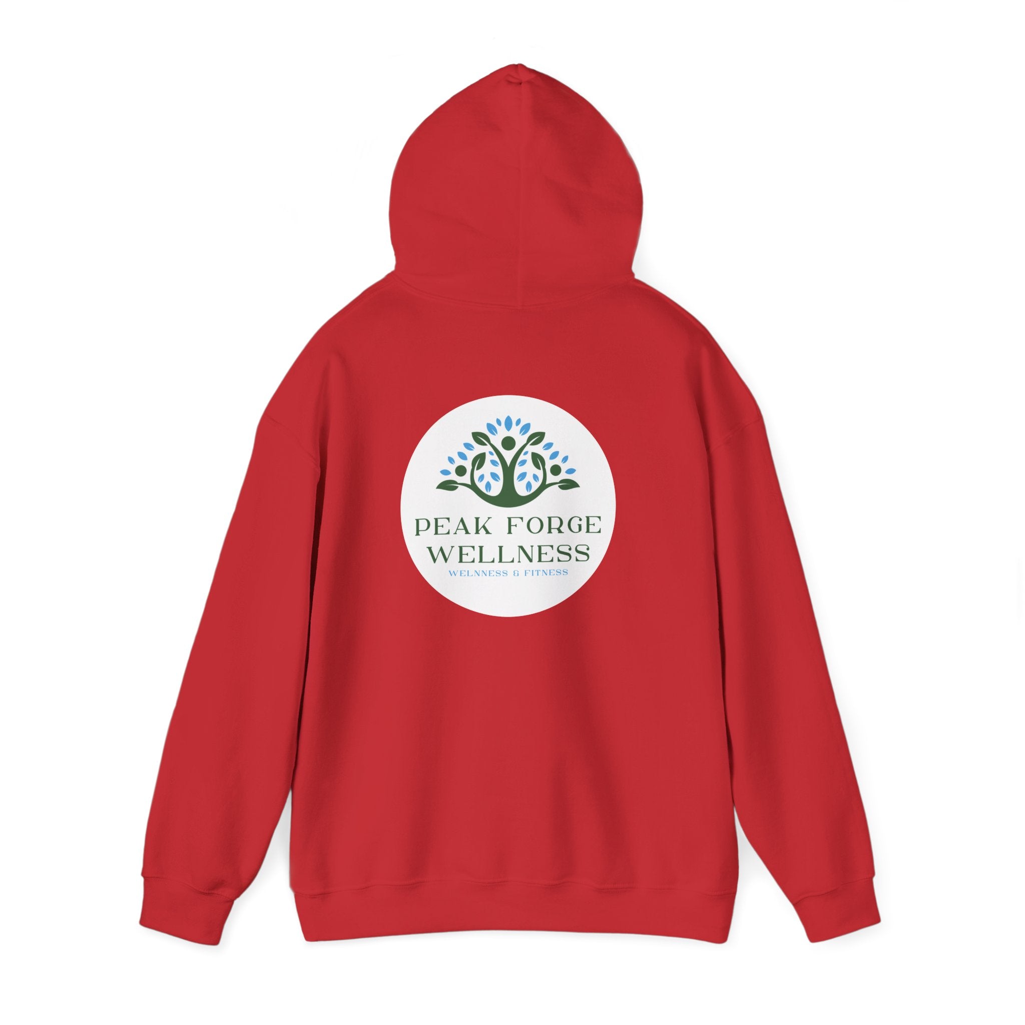 Peak Forge Wellness Logo Hooded Sweatshirt