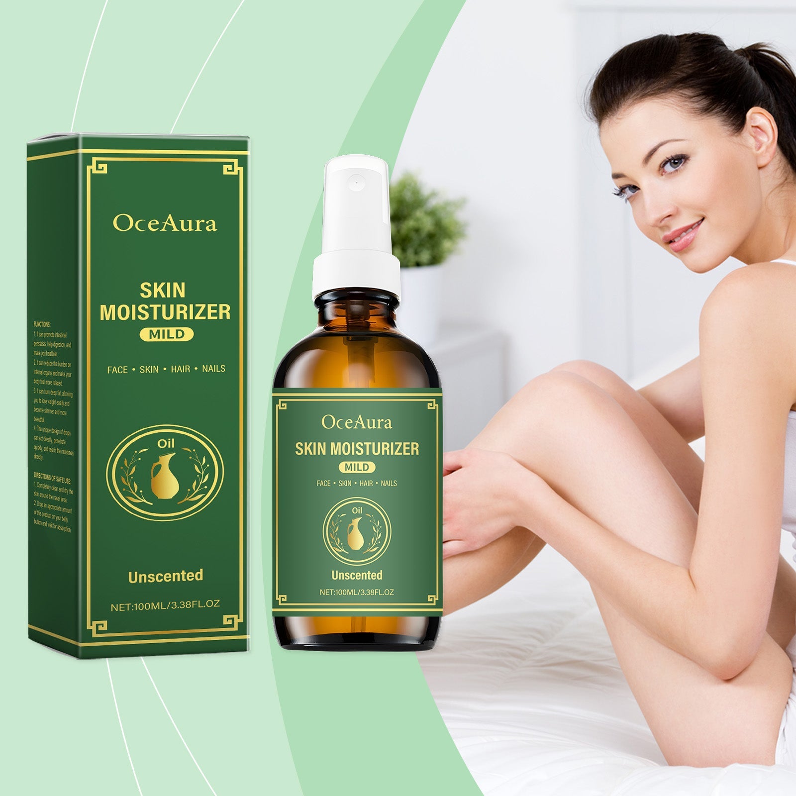 Body Moisturizing Care Oil Nourishing Hydrating Daily Skin Care Formula