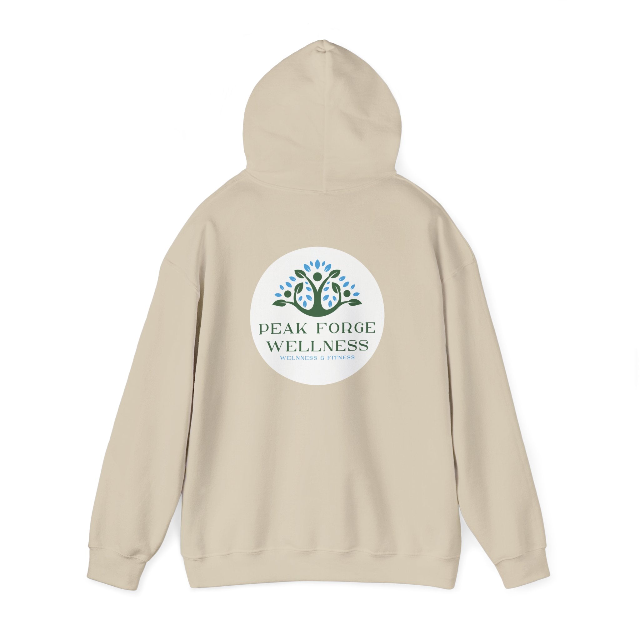 Peak Forge Wellness Logo Hooded Sweatshirt
