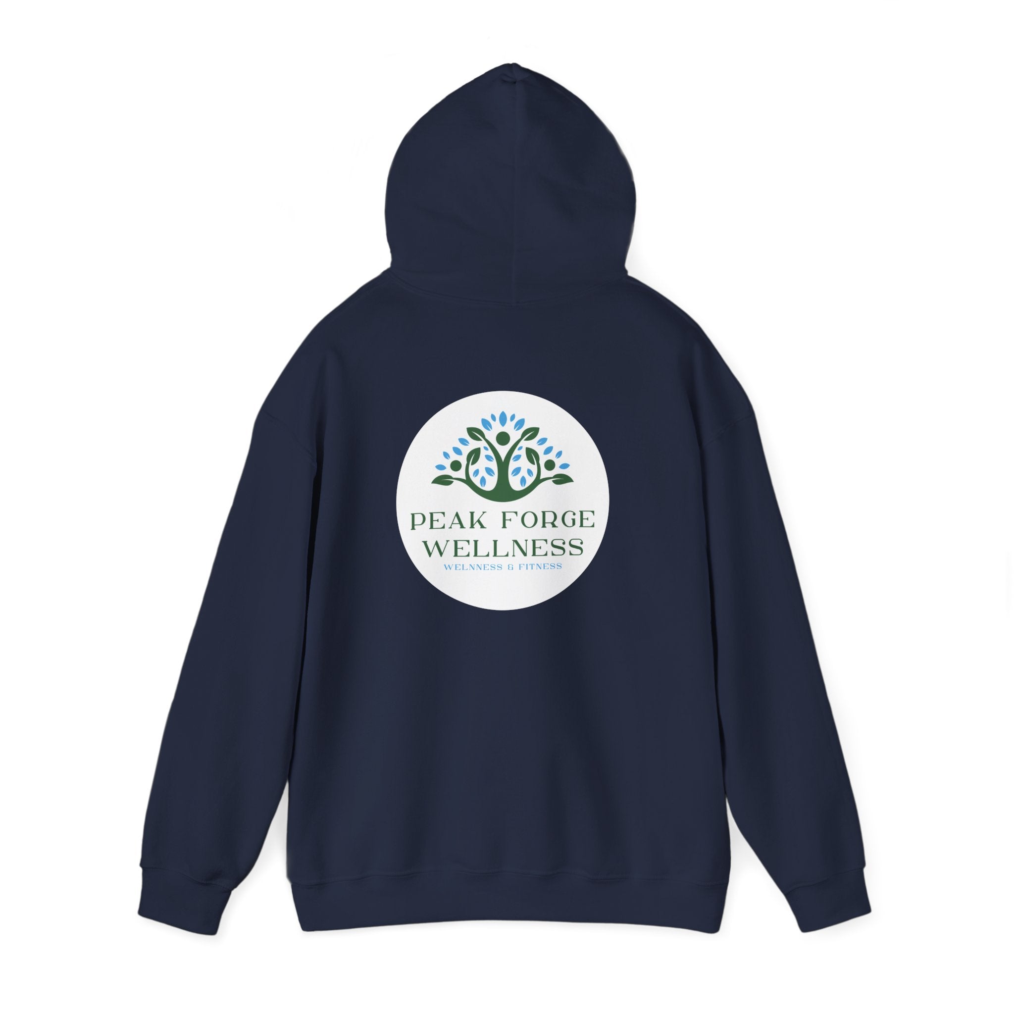 Peak Forge Wellness Logo Hooded Sweatshirt