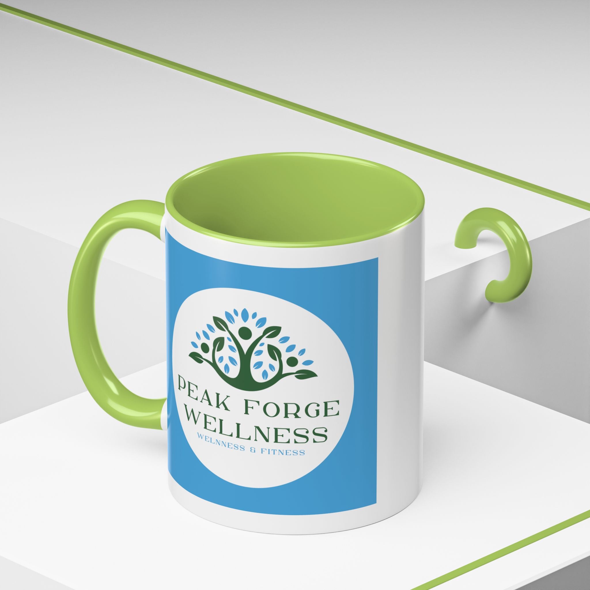 Peak Forge Wellness Logo Coffee Mug