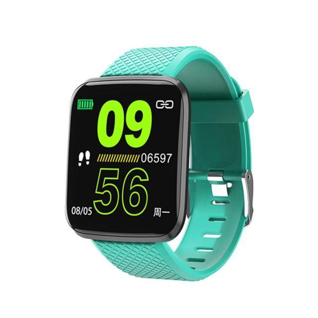 IP67 Waterproof Fitness Smartwatch Heart Rate Blood Pressure Tracker