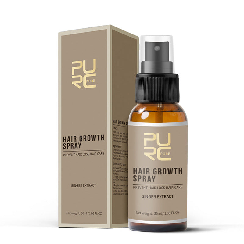 PURC Ginger Hair Care Spray Nourishing Root Scalp Essence 30ml Treatment
