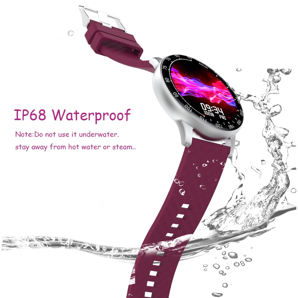 Fitness Smartwatch Heart Rate Blood Pressure Activity Tracker Watch