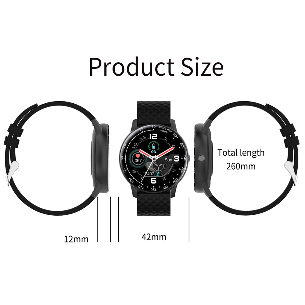 Fitness Smartwatch Heart Rate Blood Pressure Activity Tracker Watch