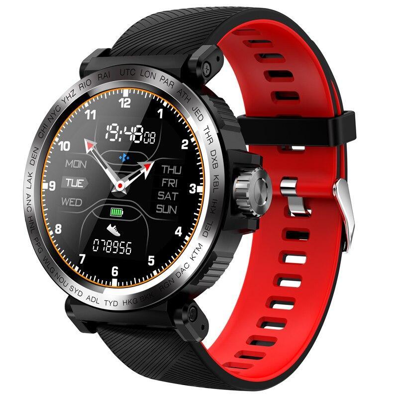 IP68 Waterproof Touchscreen Fitness Smartwatch Android iOS Compatible