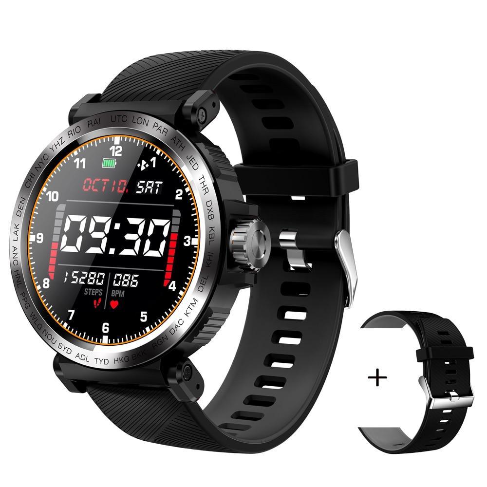 IP68 Waterproof Touchscreen Fitness Smartwatch Android iOS Compatible