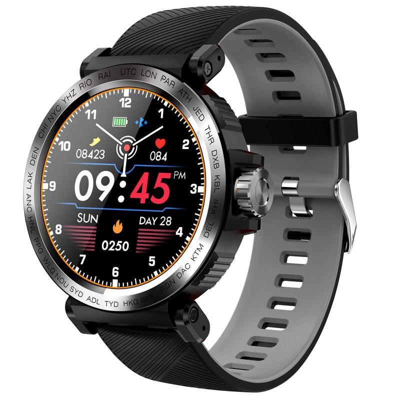 IP68 Waterproof Touchscreen Fitness Smartwatch Android iOS Compatible