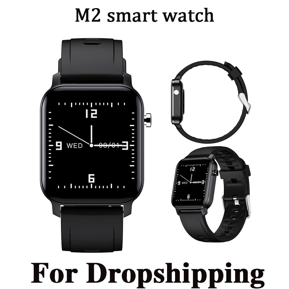 Waterproof Bluetooth Smartwatch Android iOS Men Women Fitness Tracker