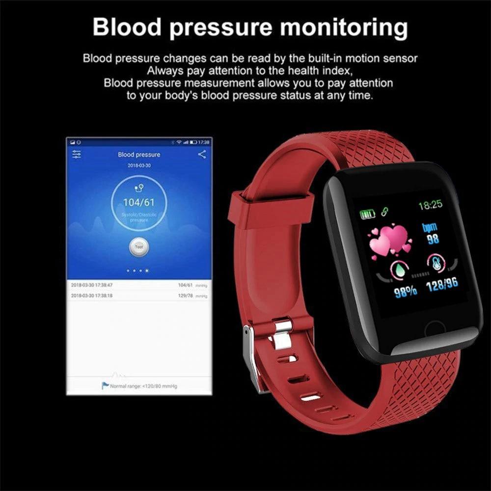 Heart Rate Smartwatch Waterproof Sports Fitness Smart Band Watch