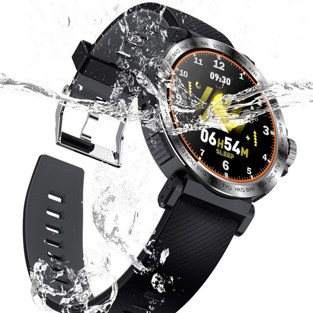 IP68 Waterproof Touchscreen Fitness Smartwatch Android iOS Compatible