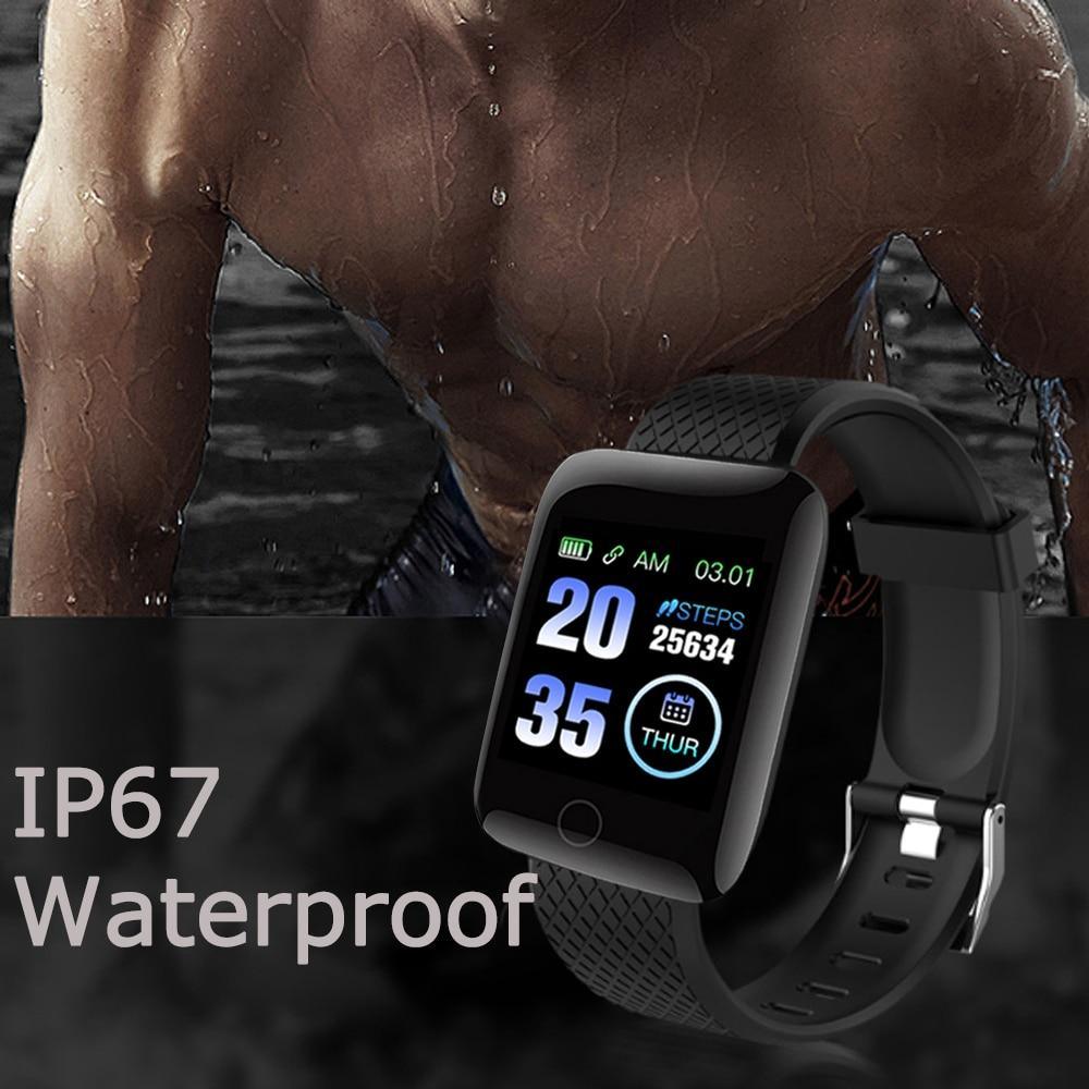 Heart Rate Smartwatch Waterproof Sports Fitness Smart Band Watch