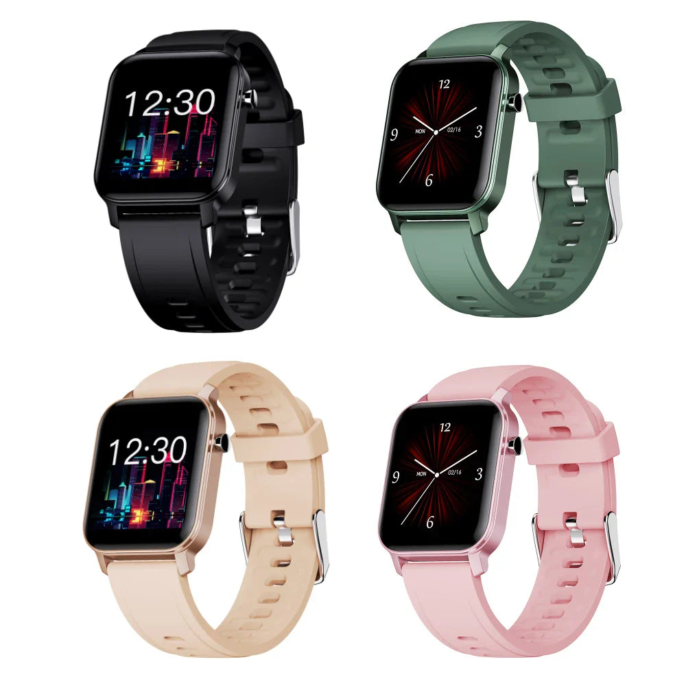 Waterproof Bluetooth Smartwatch Android iOS Men Women Fitness Tracker