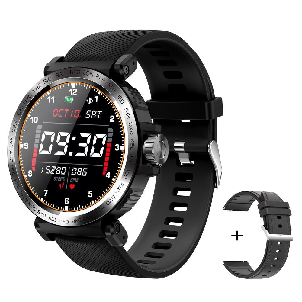 IP68 Waterproof Touchscreen Fitness Smartwatch Android iOS Compatible