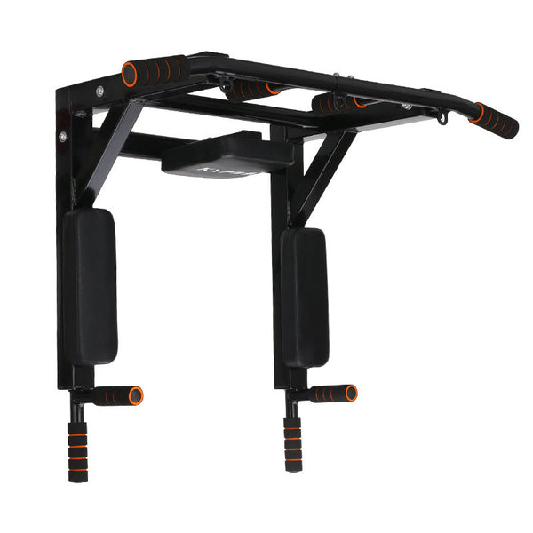 Wall Mounted Pull Up Bar Parallel Bars Sandbag Fitness Rack Equipment