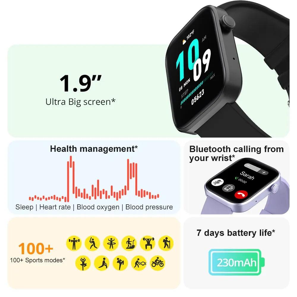 P71 Voice Calling IP68 Waterproof Health Smartwatch Men Women